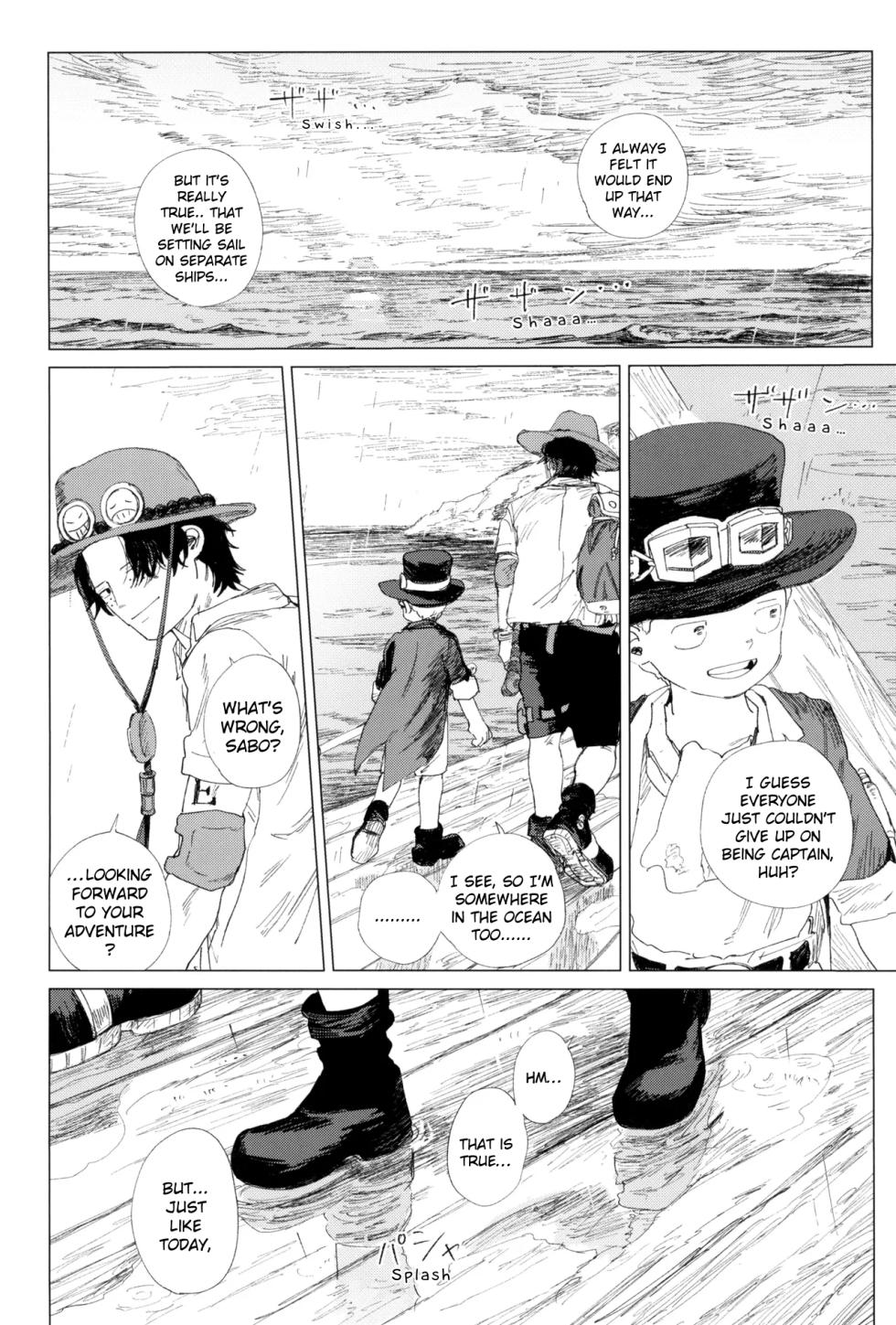 [Hamachi Rinkai Koen (Taihe-yo)] A Goodbye Never Said (ONE PIECE) - Page 37