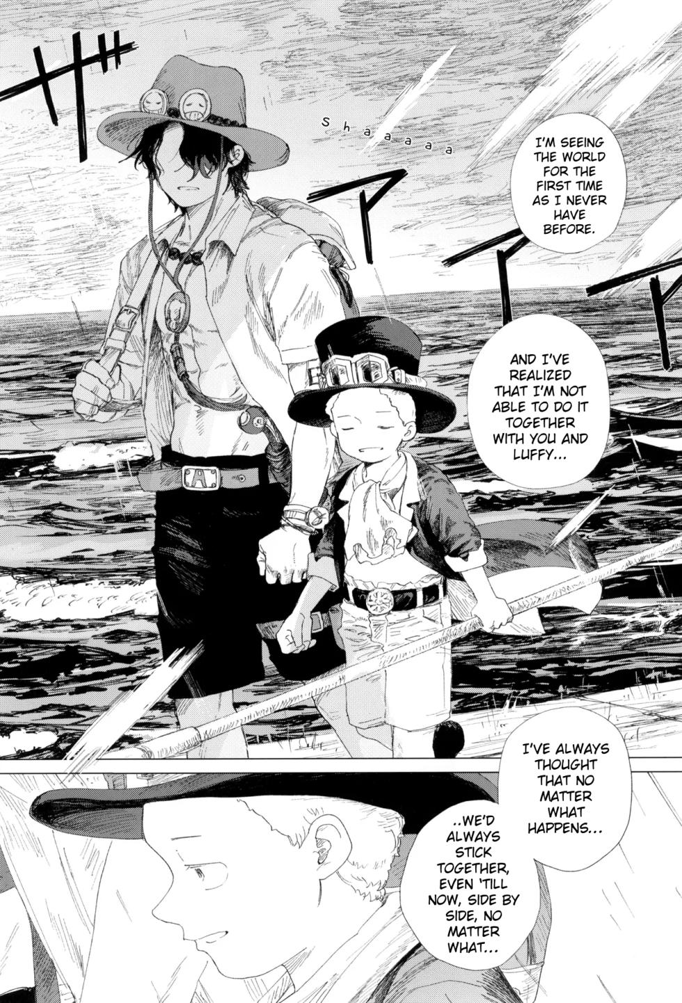 [Hamachi Rinkai Koen (Taihe-yo)] A Goodbye Never Said (ONE PIECE) - Page 38