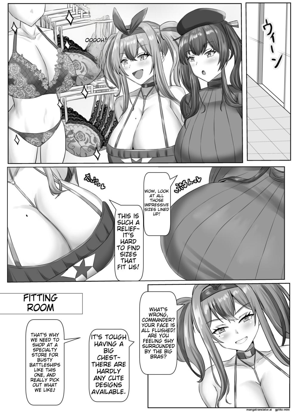 [Kirameki Sanmyaku (Geki-Sum)] Paizuri Dating (Azur Lane) [English] [Digital] - Page 5