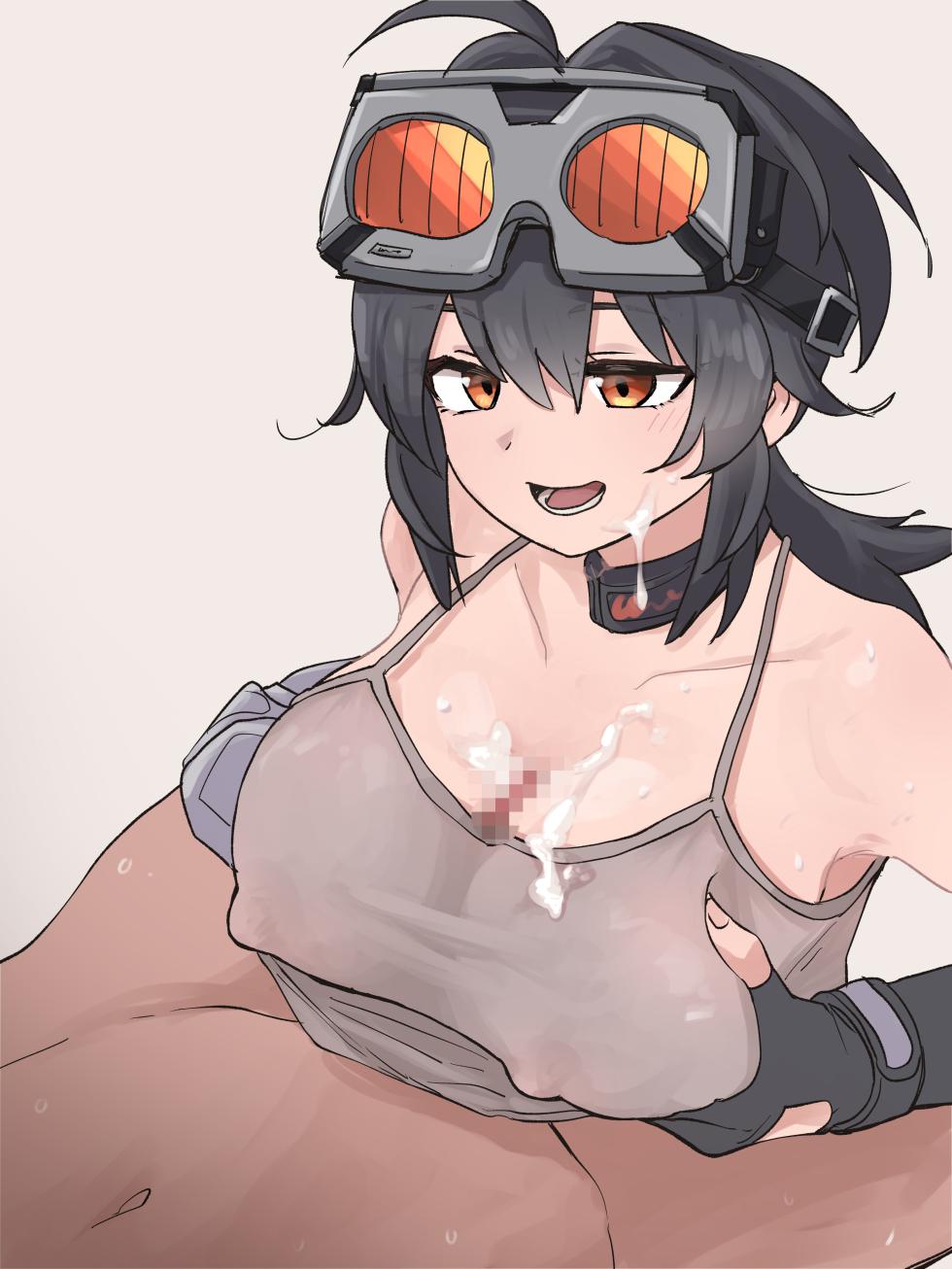 [Samuimo21]【ZZZ】Grace Paizuri Ejaculation 【FANBOX Exclusive Variations (3 images) + Textless Variations】 [Chinese] [MTL] - Page 9