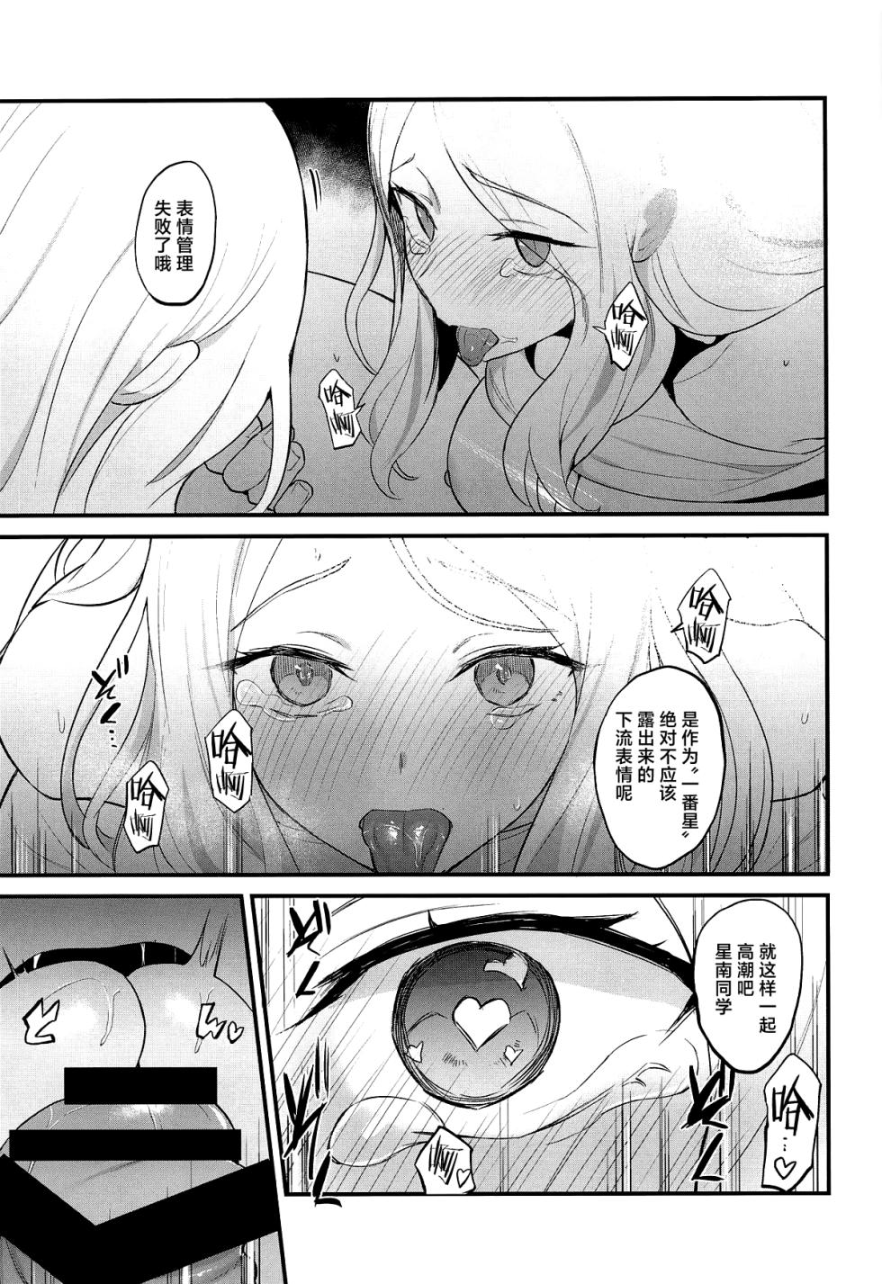 (Gakuen Star Festival) [Akashiba Honpo (Igusa)] Sena Ecchi. | 星南色色。 (Gakuen IDOLM@STER) [Chinese] [吗喽汉化组] - Page 14