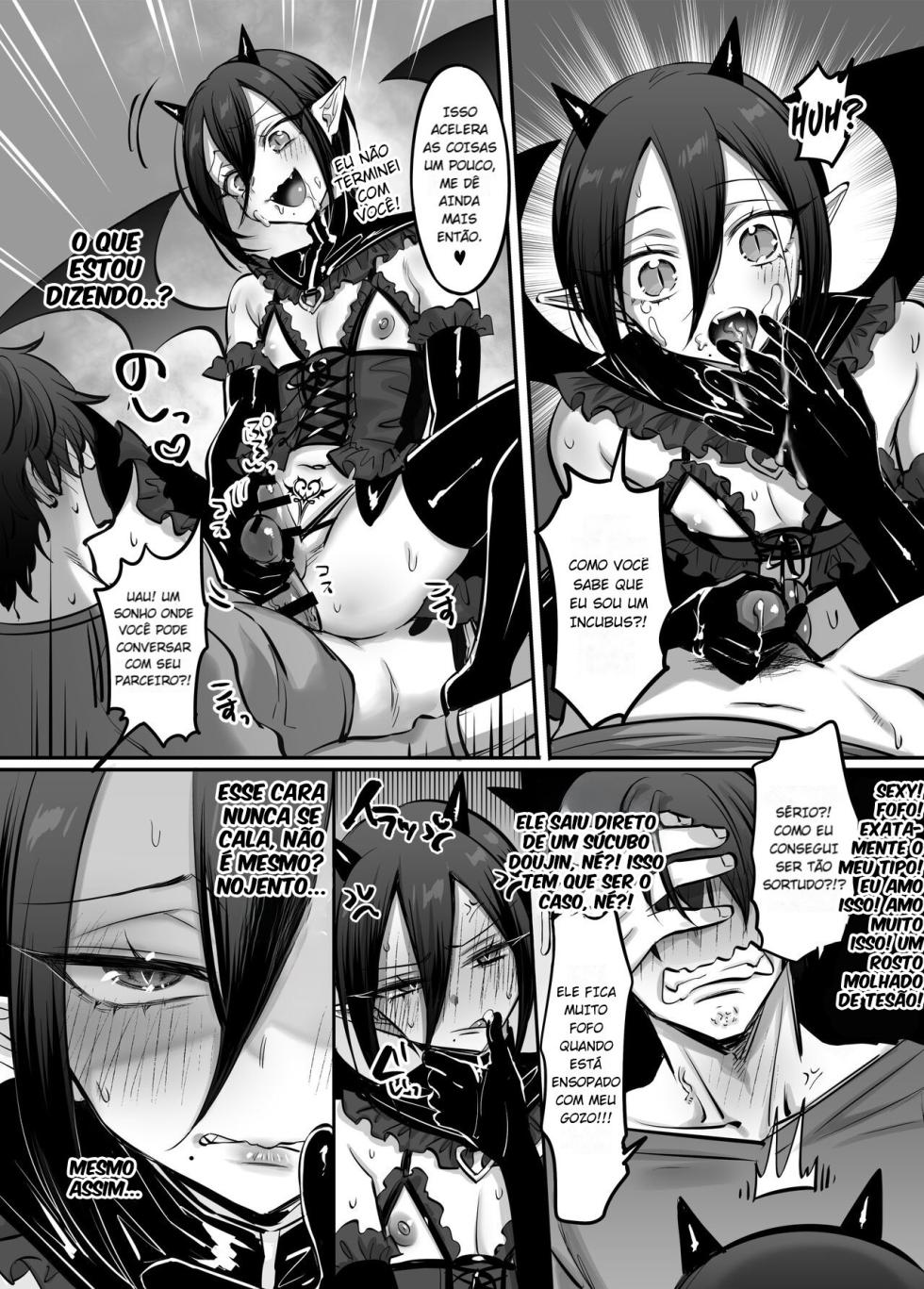[NUH (Morino Bambi)] Incubus-kun♂ Succubus Ochi♀!? [Portuguese-BR] [Blacksub] - Page 13