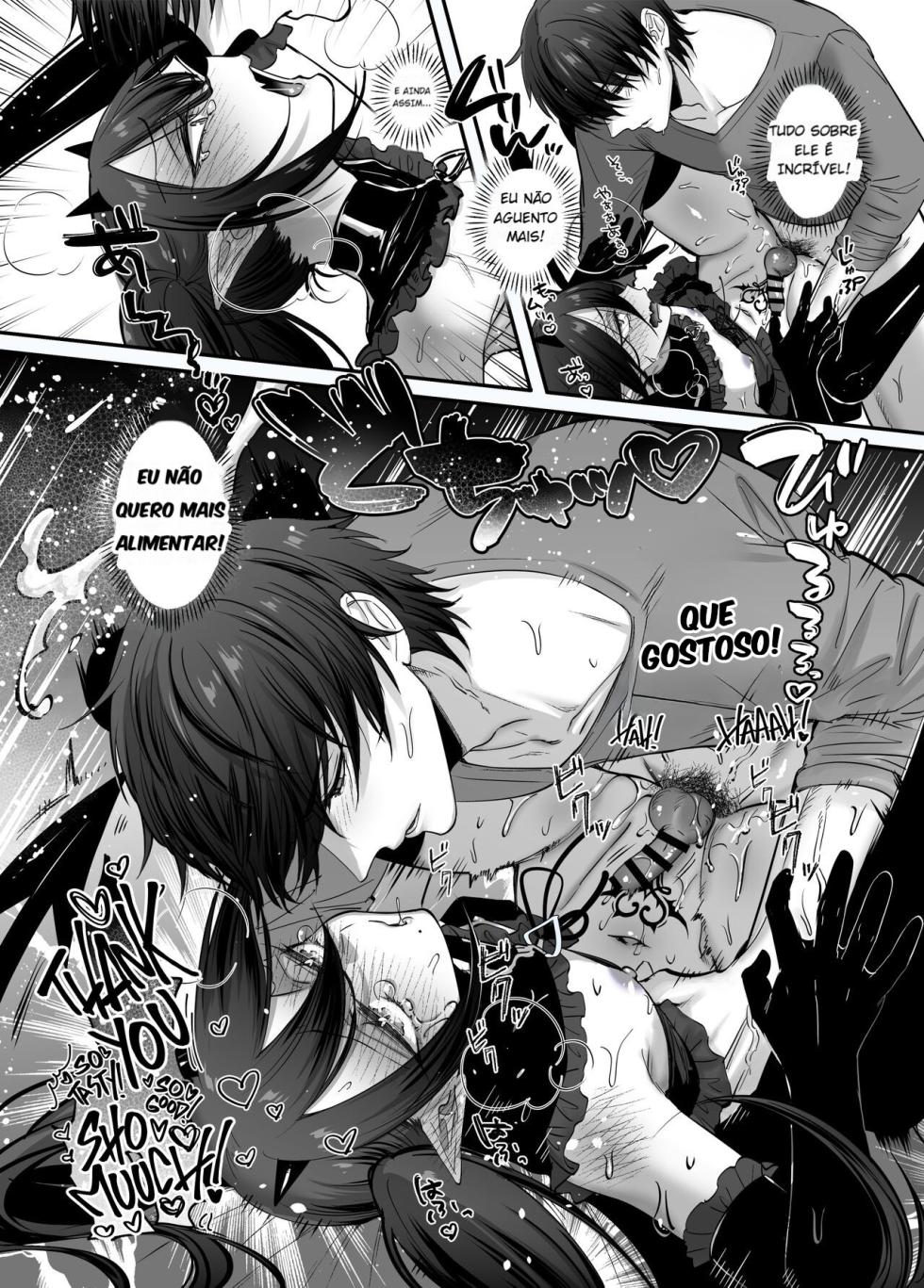 [NUH (Morino Bambi)] Incubus-kun♂ Succubus Ochi♀!? [Portuguese-BR] [Blacksub] - Page 40