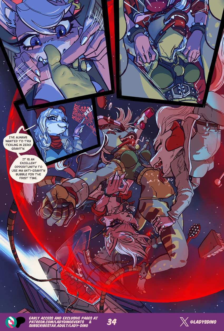 [ladydino]Starfox Alternative Training Methods Comic! - Page 34