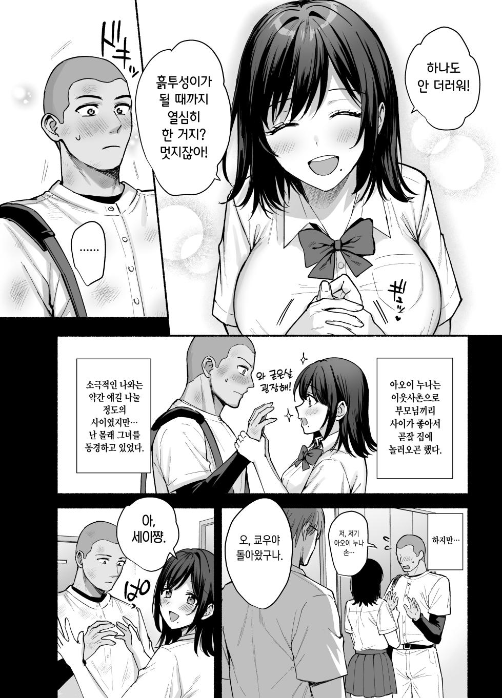 [AMAM (Ame Arare)] Mesu no Ie - Married Woman's House ~Tsuma wa Midare Ubawareru~ | 암컷의 집 ~아내는 흐트러지며 빼앗긴다~ [Korean] [Decensored] [Digital] - Page 5