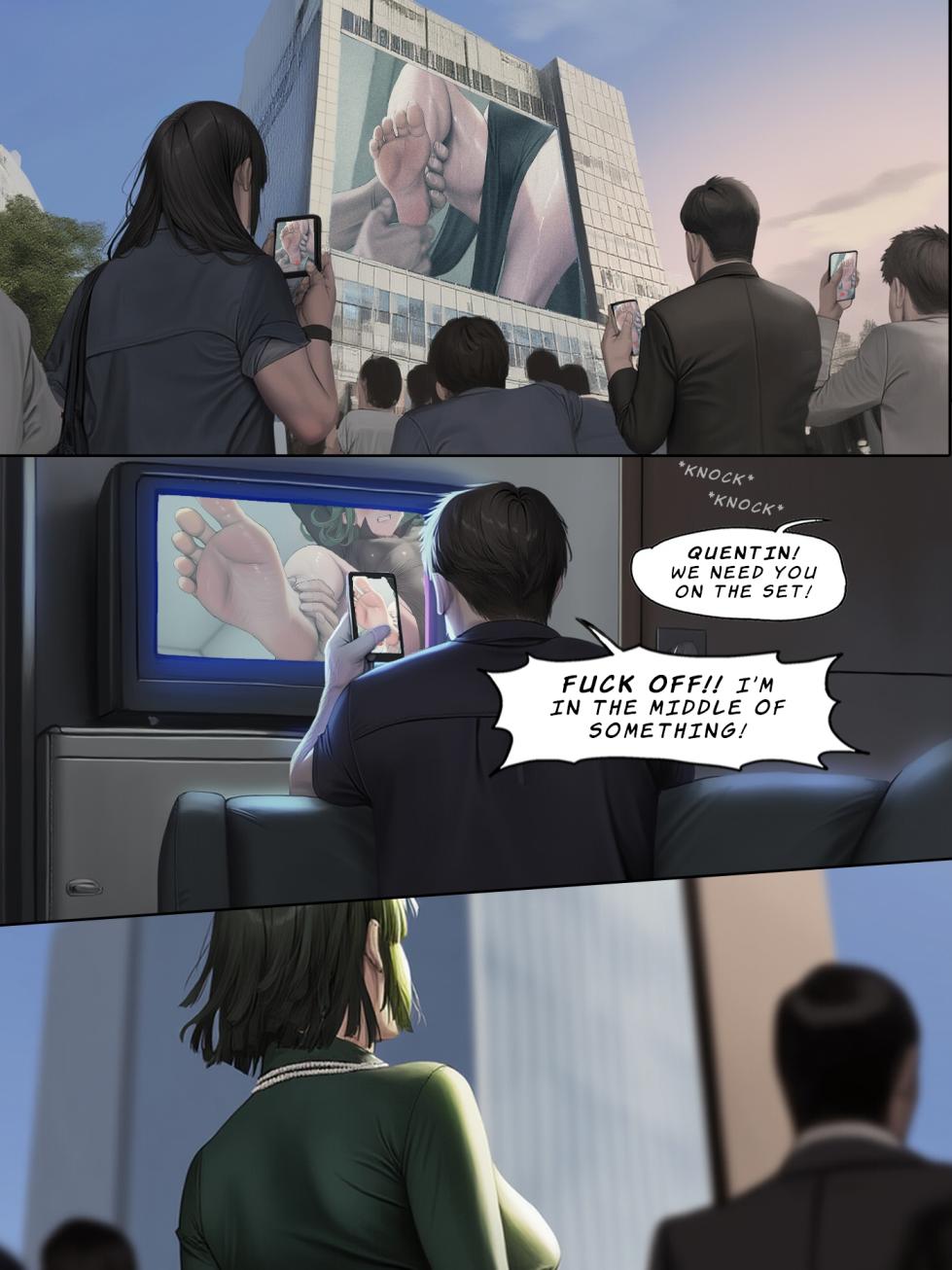 :Humanity's Last Broadcast - A Fubuki & Tatsumaki One-Punch Man Doujin [Full Version] [FEFanatica/Ai-Assisted] [AI Generated] - Page 25