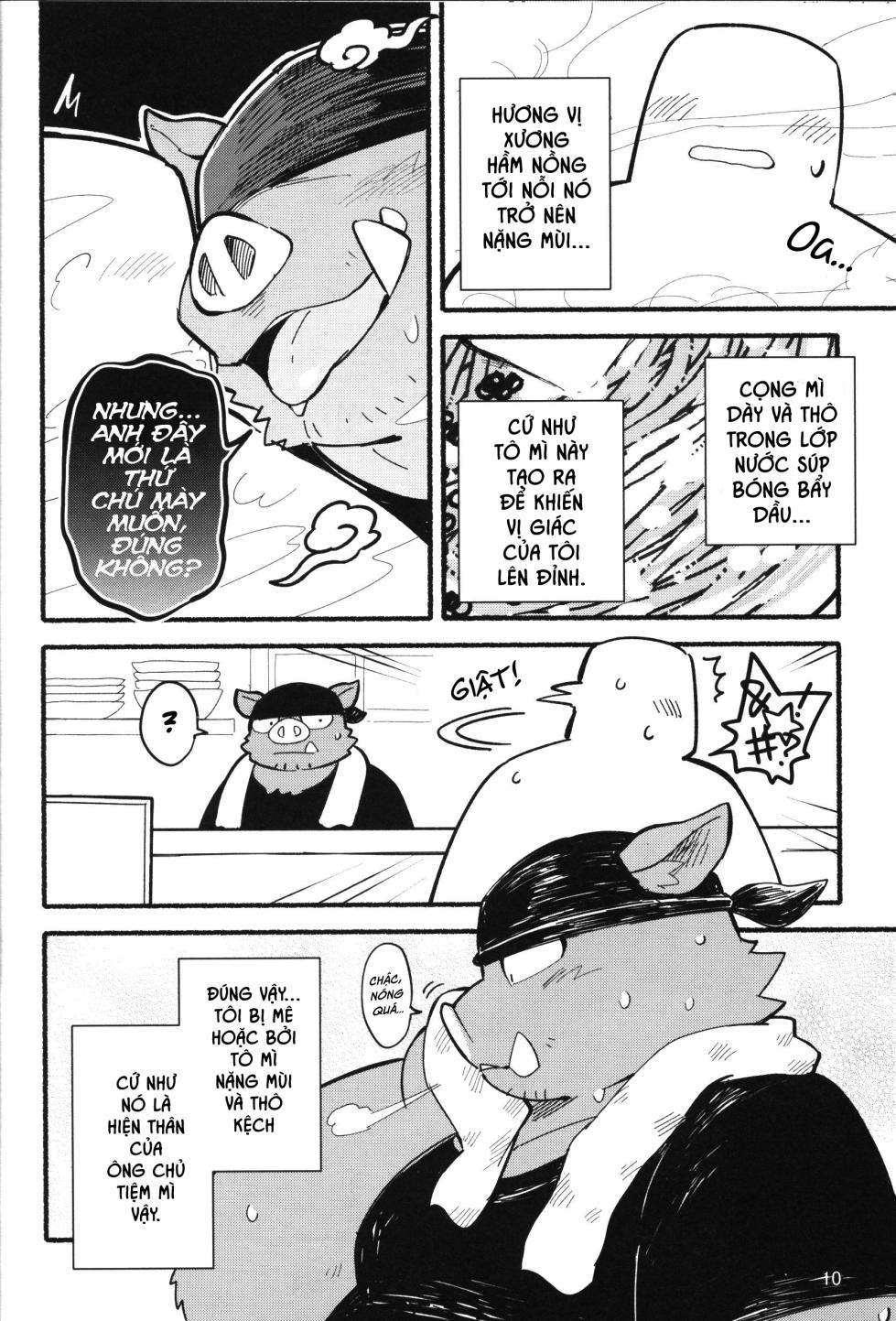 [Goroujirou (Kinoshita Jiroh)] Yamaoka-san's Ramen [Viet][Digital] - Page 9