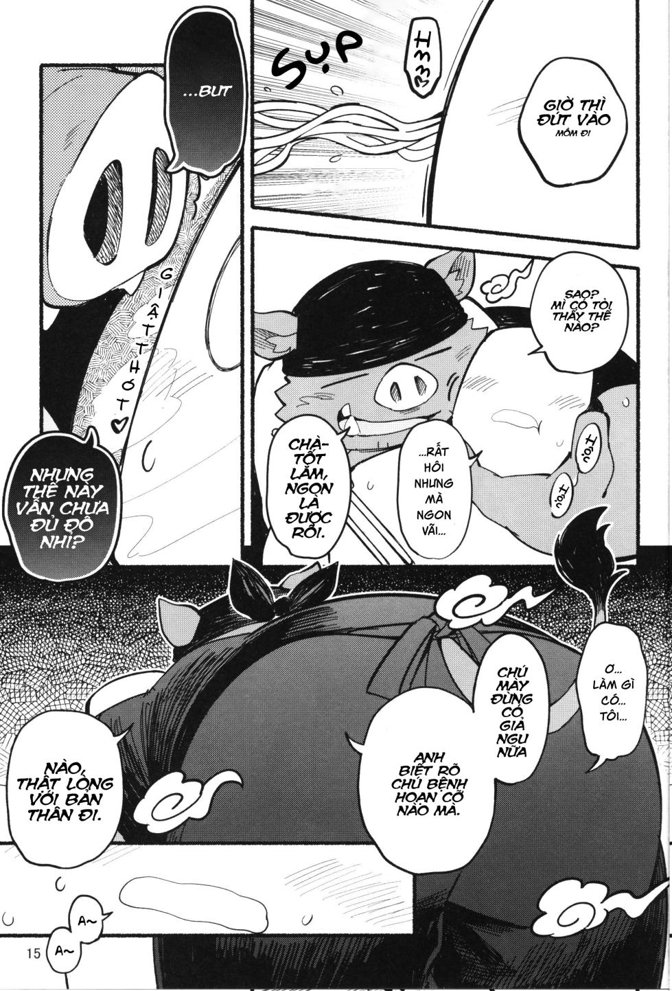 [Goroujirou (Kinoshita Jiroh)] Yamaoka-san's Ramen [Viet][Digital] - Page 14