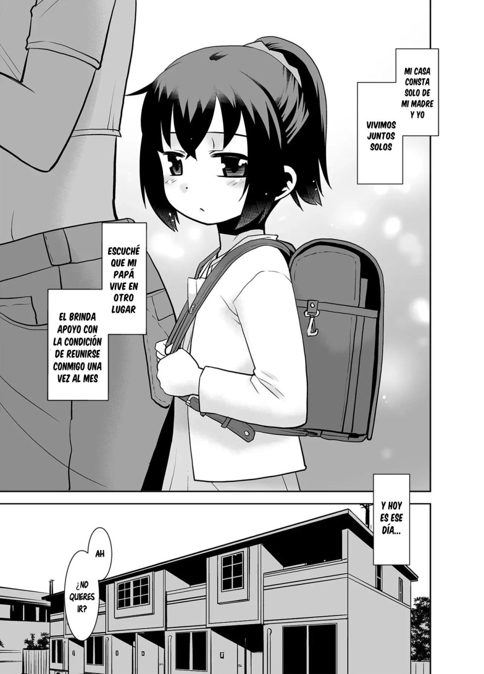 [T.4.P (Nekogen)] Otou-san to Kyouko-chan.｜Kyouko-chan y Papá. [Spanish] [Ice Cream] [Digital] - Page 2