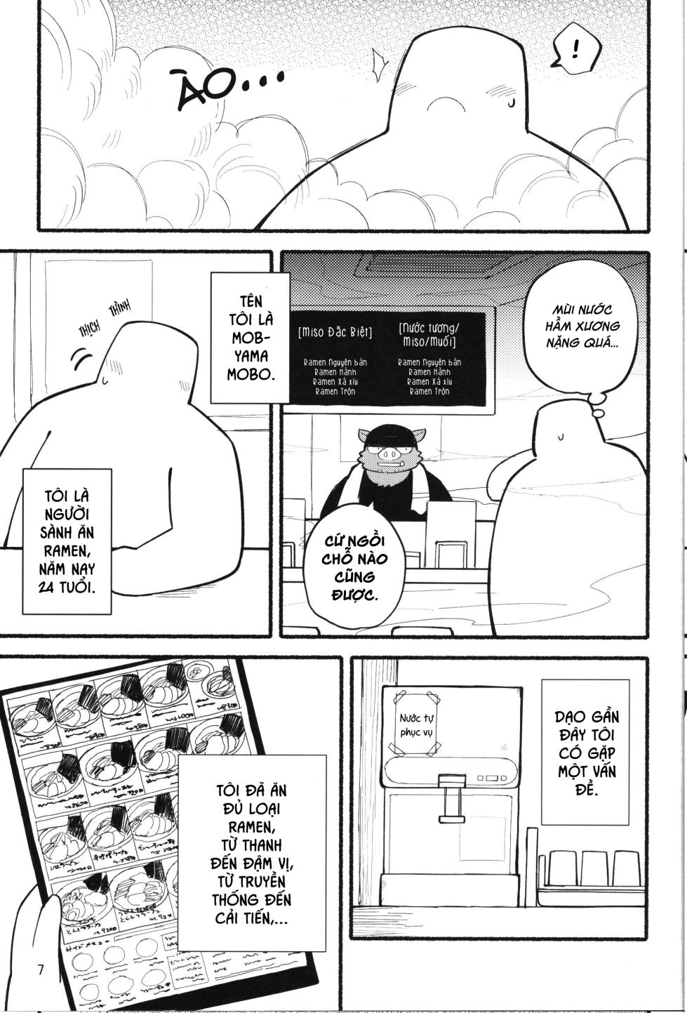 [Goroujirou (Kinoshita Jiroh)] Yamaoka-san's Ramen [Viet][Digital] - Page 7