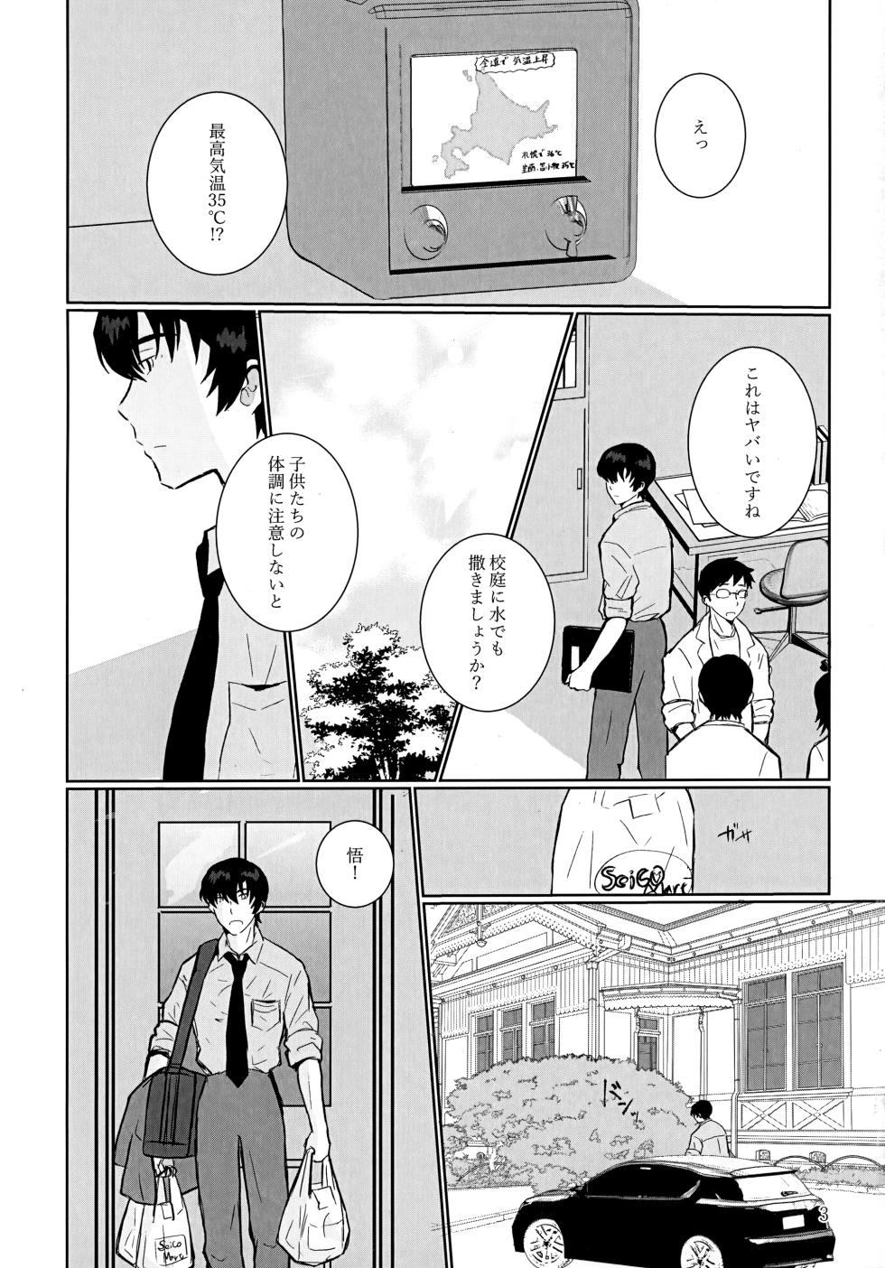 [Chaihazuki (Hazuki)] 35°C (Boku dake ga Inai Machi) - Page 2