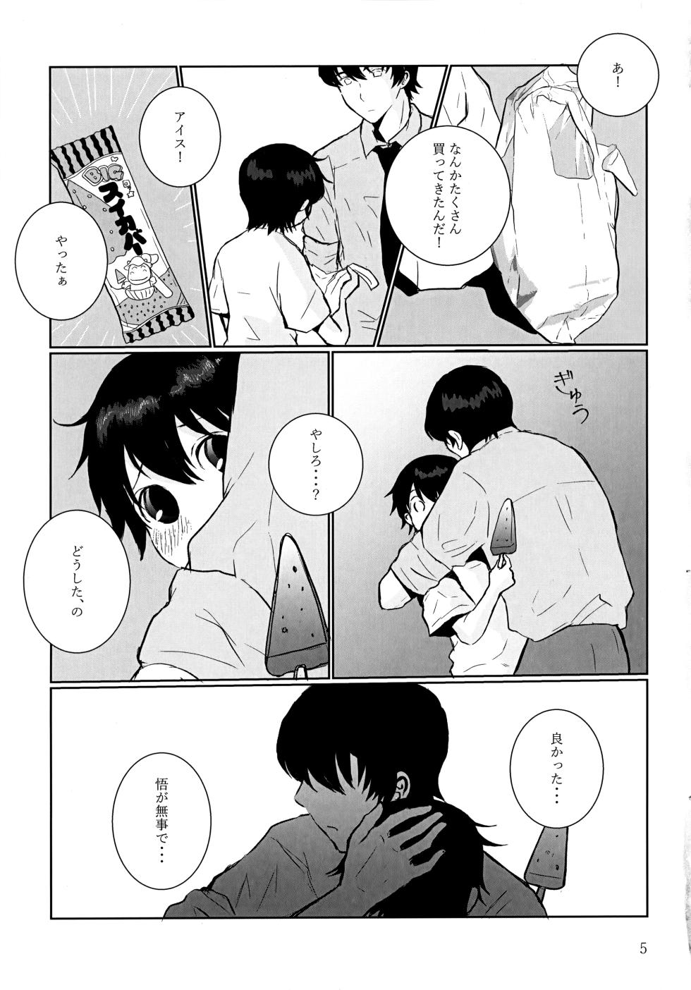 [Chaihazuki (Hazuki)] 35°C (Boku dake ga Inai Machi) - Page 4