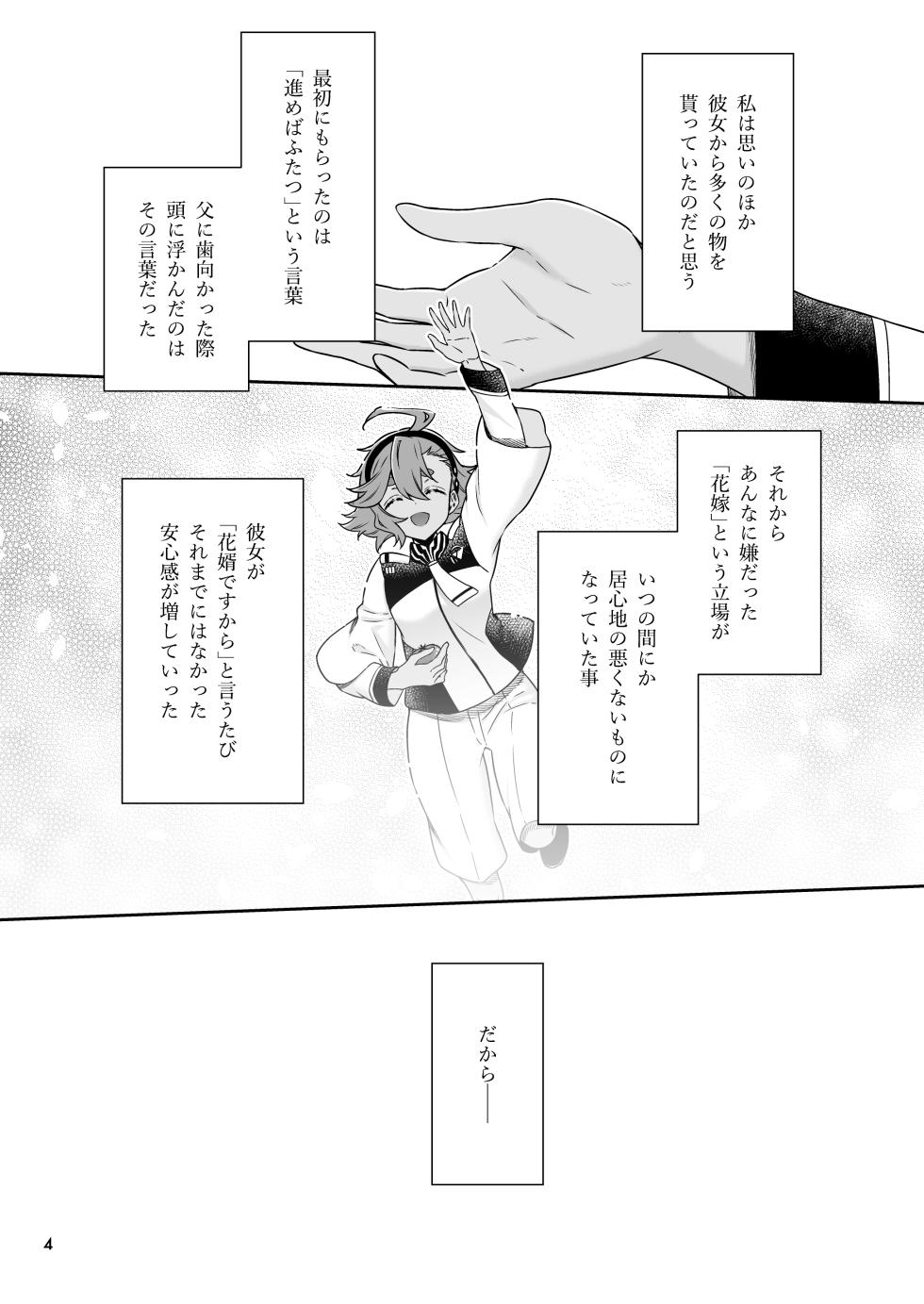 [Waterfall (Takano Saku)] Shukufuku no Hi (Mobile Suit Gundam: The Witch from Mercury) [Digital] - Page 4