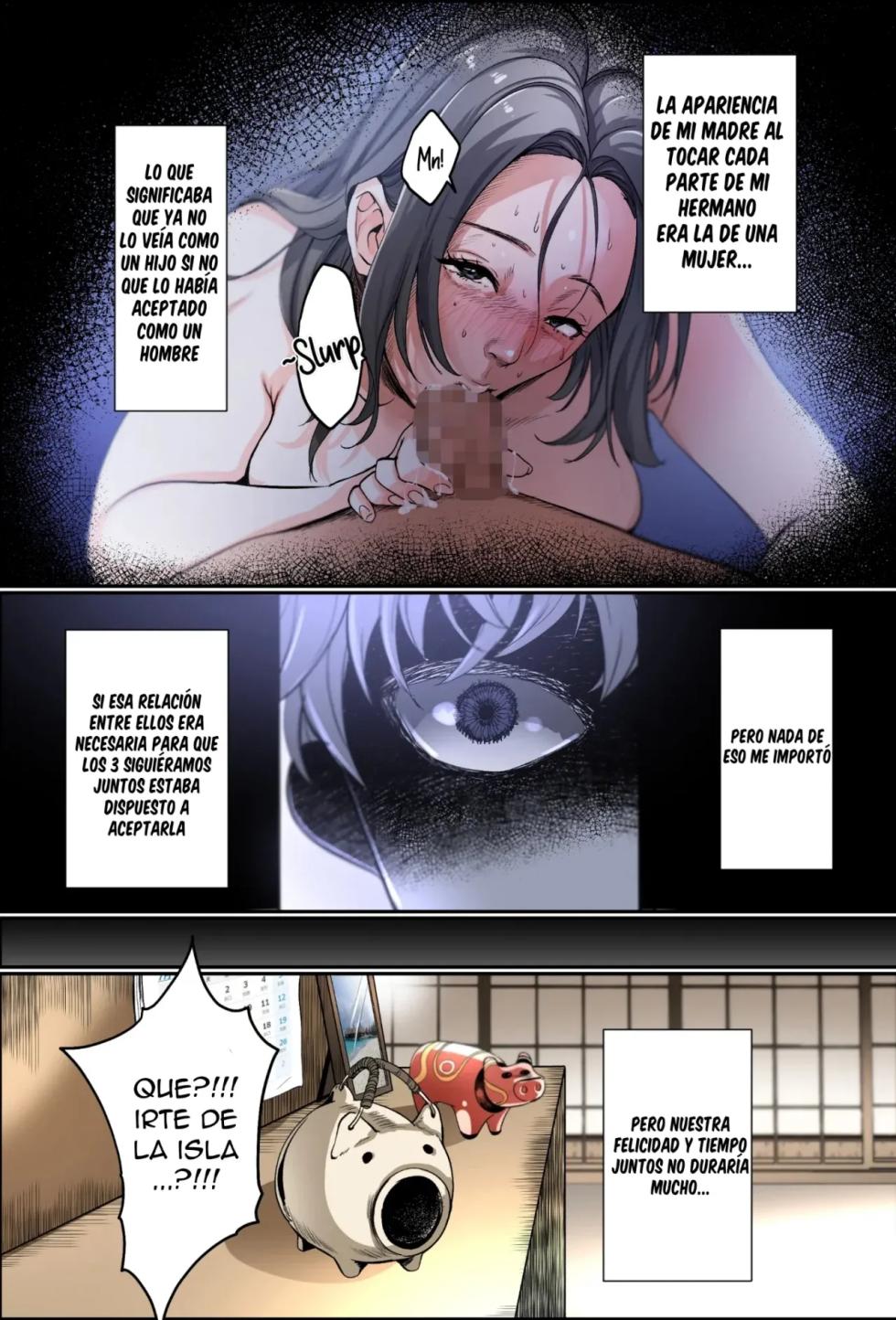[Fuwatoro Opanchu Cake] THE FIRST MOTHER FUCK｜LA PRIMERA VEZ QUE ME COGÍ A MAMÁ [Spanish] [La Muerte es Vida] - Page 7