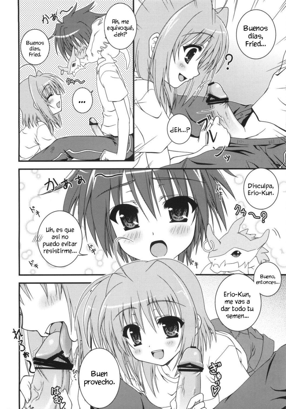 (C73) [Hinakan (Kirishima Hinata)] Caro to Keshikaran Koto o Suru Hon (Mahou Shoujo Lyrical Nanoha) [Spanish] [Nekomi Fansub] - Page 5
