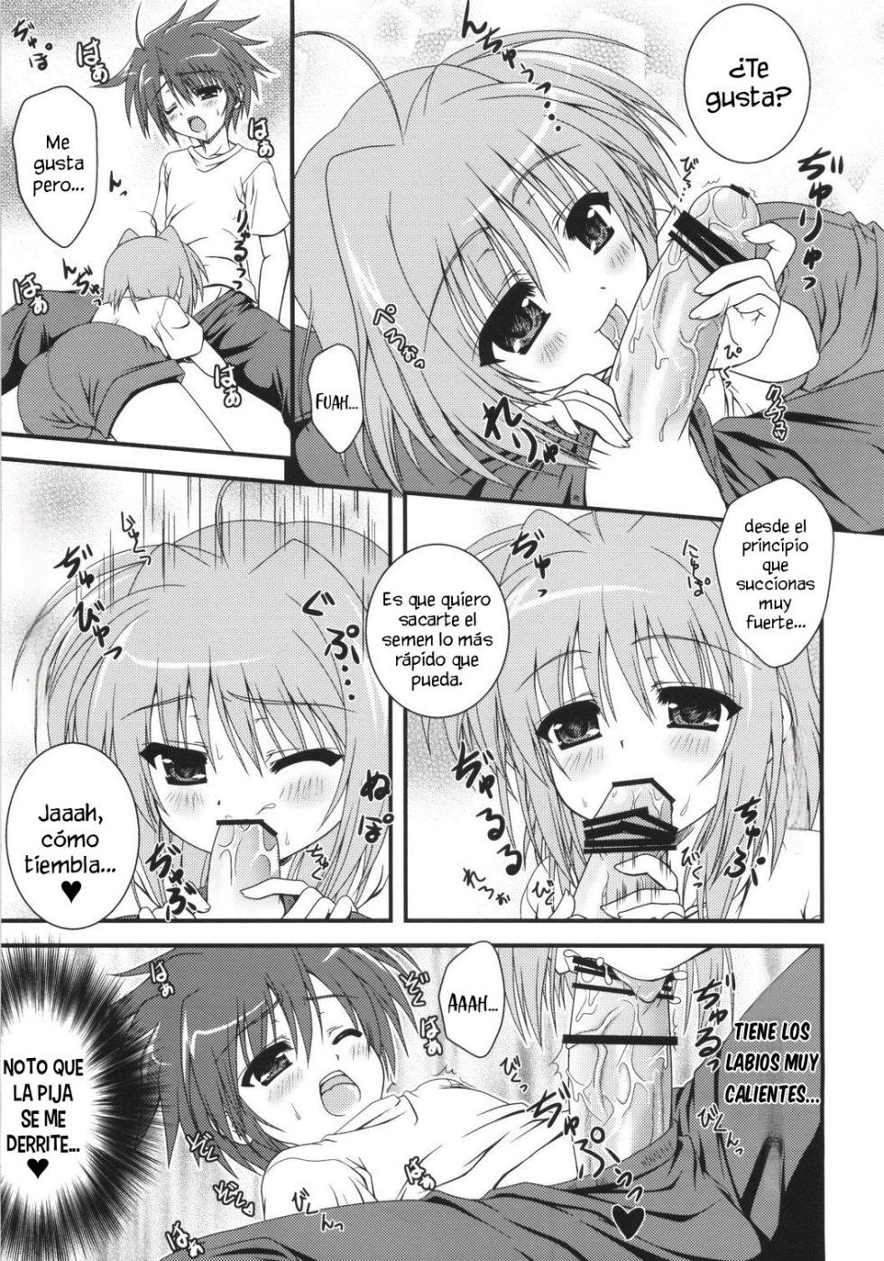 (C73) [Hinakan (Kirishima Hinata)] Caro to Keshikaran Koto o Suru Hon (Mahou Shoujo Lyrical Nanoha) [Spanish] [Nekomi Fansub] - Page 6