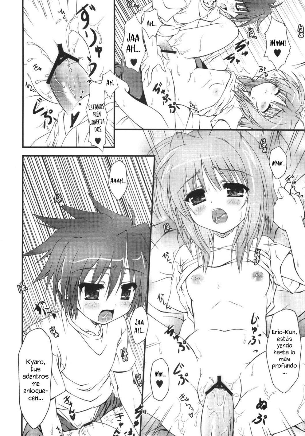 (C73) [Hinakan (Kirishima Hinata)] Caro to Keshikaran Koto o Suru Hon (Mahou Shoujo Lyrical Nanoha) [Spanish] [Nekomi Fansub] - Page 9