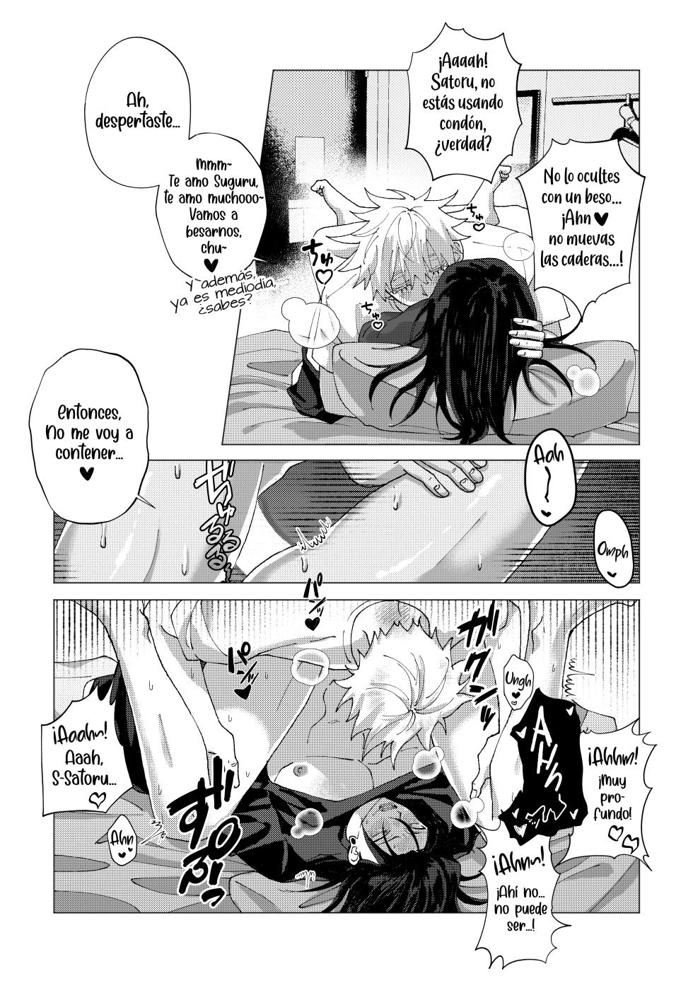 [Z8 (훈フン)] Patona ga zenzen okinakute komaru (Jujutsu Kaisen) [Digital] [Spanish] [Mapache Fansub] - Page 11