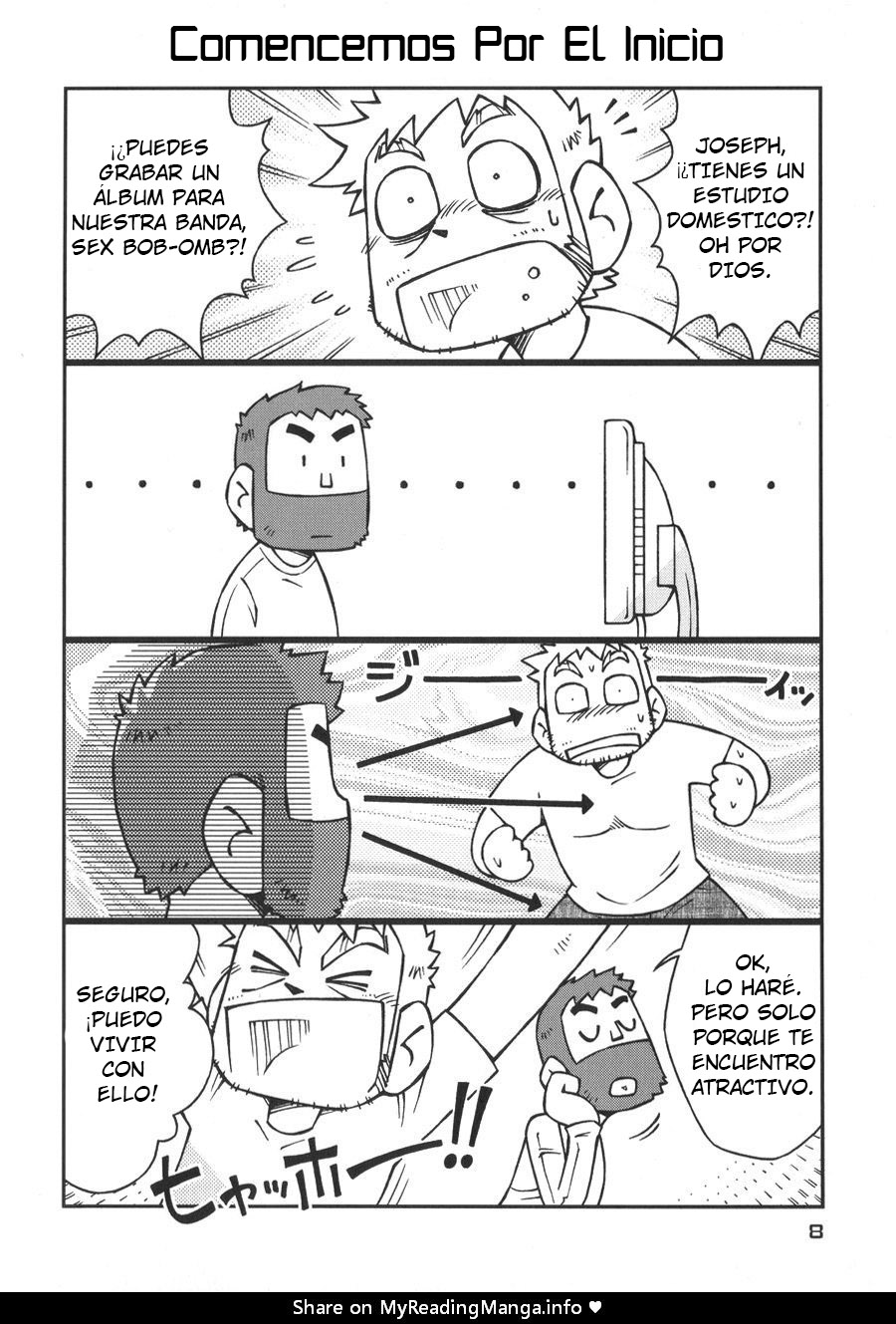 (C86) [NG (Noda Gaku)] STEPHEN STILLS Joseph no Stephen Kaizou Keikaku Monogatari (Scott Pilgrim) [SPANISH] - Page 6