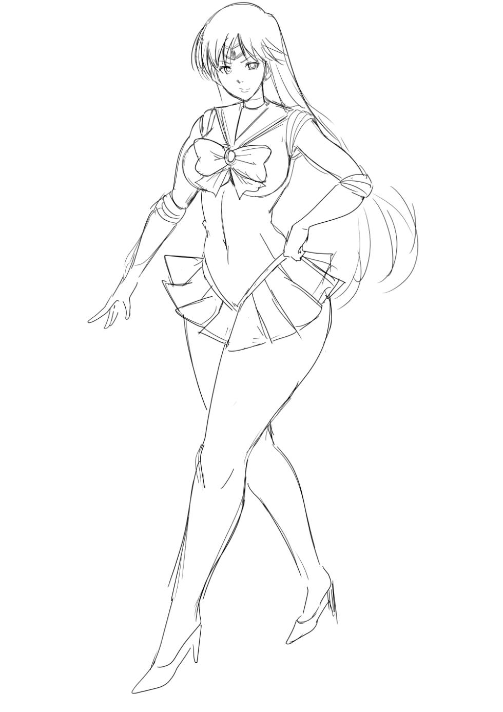 [BKYU] Dosukebe Warrior Sailor Mars (Rei Hino) Fanbox - Page 3