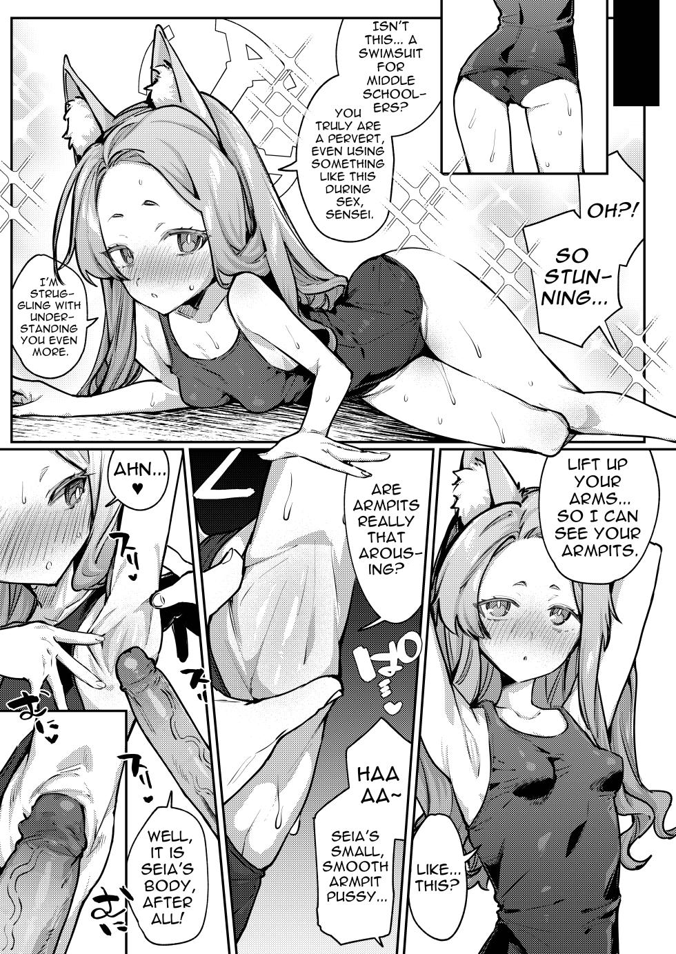 [Shiosai (Ushio Kiyoshi)] Shirayuri no Mitsugetsu | BlissFul Honeymoon (Blue Archive) [English] [Decensored] [Digital] - Page 10