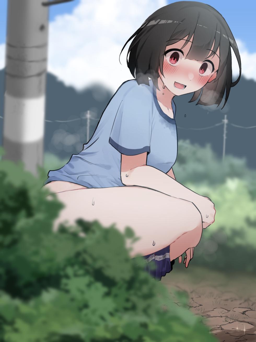 [Wararu] マラソン大会中に我慢出来なくなっちゃったクラスメイトの女の子 - Page 9
