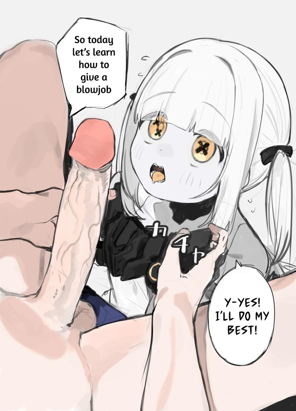 [Signal:Violet (Murasaki Shingou)] Sharp Teeth and Long Tongue Ein-chan's Mouth (Blue Archive) [English] [Decensored] [Colorized] [Digital] - Page 2