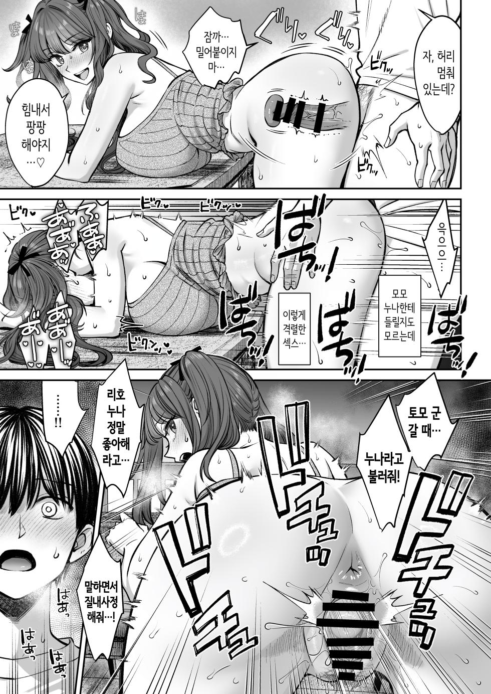 [Oshima Aki] Totsuzen Ane ga Dekita Hanashi 3 | 갑자기 누나가 생긴 이야기 3 [Korean] - Page 36