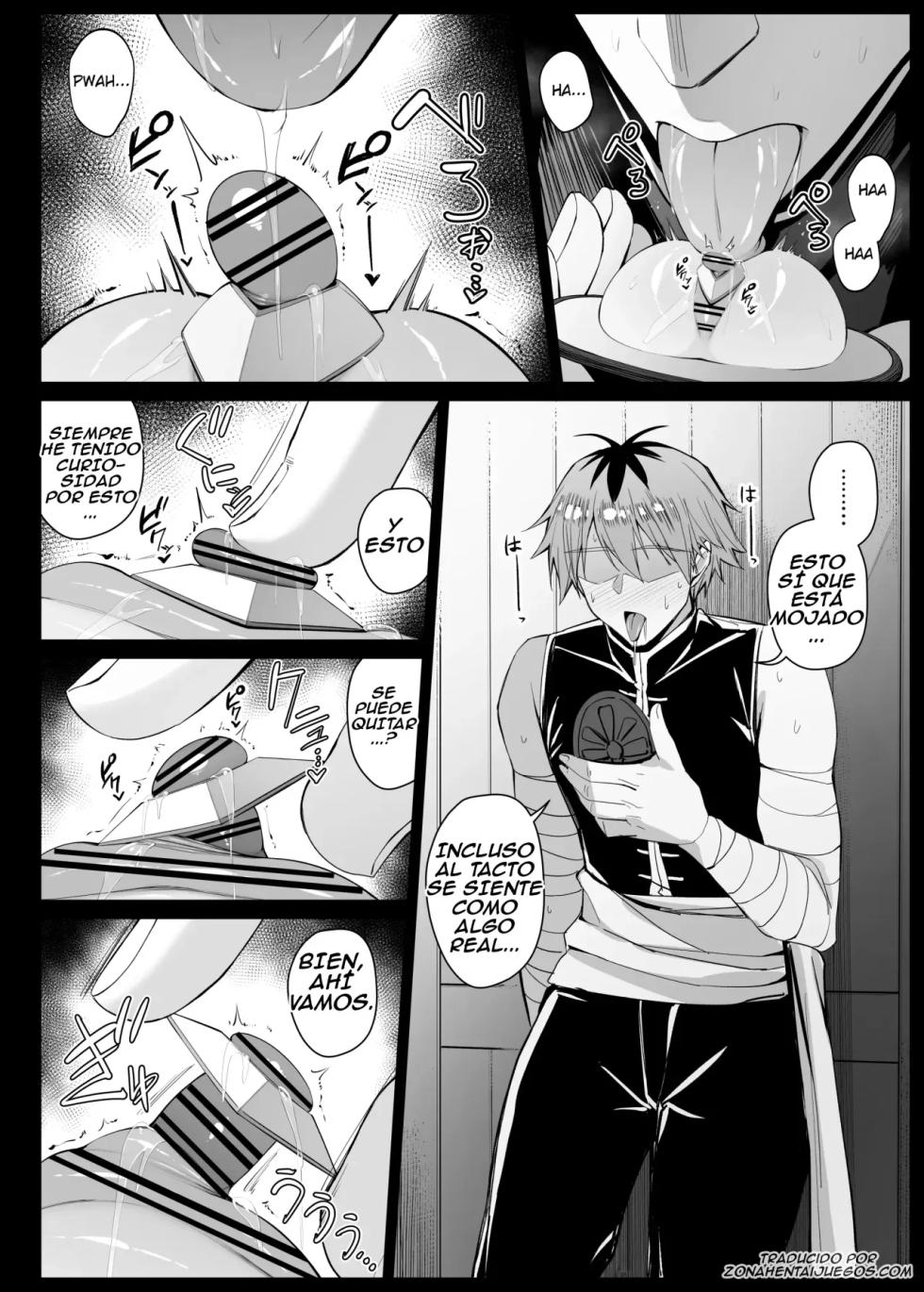 [Liyoosa] Nozomu Mono ga Touei Sareru Kagami o Te ni Ireta Stark｜Stark Obtuvo un Espejo que Proyecta lo que Desea (Sousou no Frieren) [Spanish] [ZonaHentaiJuegos] - Page 6