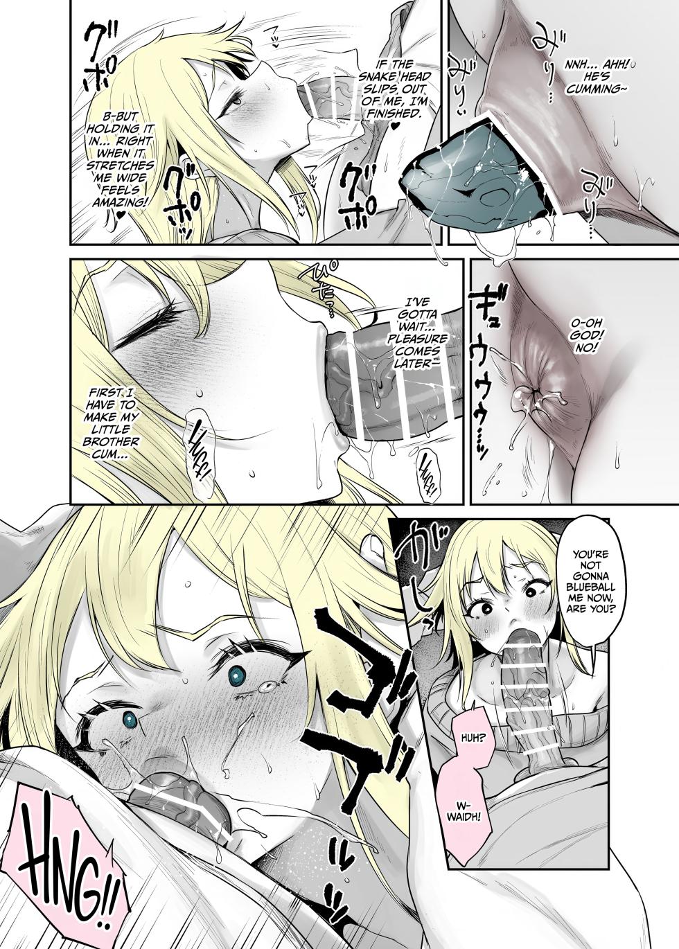 [Oohira Sunset] Nenshi no ne-chan, hebipuragu de anani…!? [English] [CulturedCommissions] - Page 7
