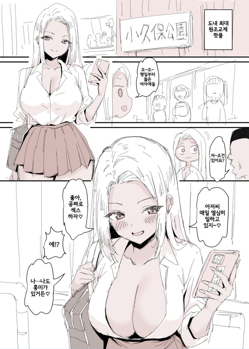 [B-Ginga] Asa Okitara Gal ni Natteta Manga | 아침에 일어나니 갸루가 되어 있던 만화 [Korean] - Page 3