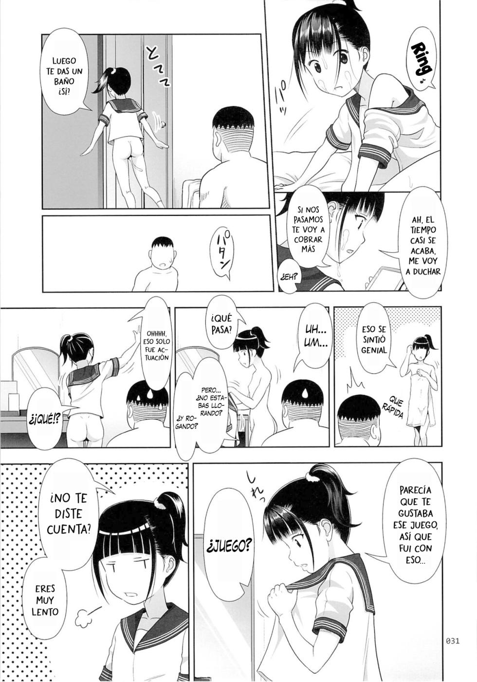 (SC2015 Winter) [antyuumosaku (malcorond)] Delivery na Shoujo no Ehon - Un libro sobre una chica a domicilio [Español] [Traducciones necesarias] - Page 30