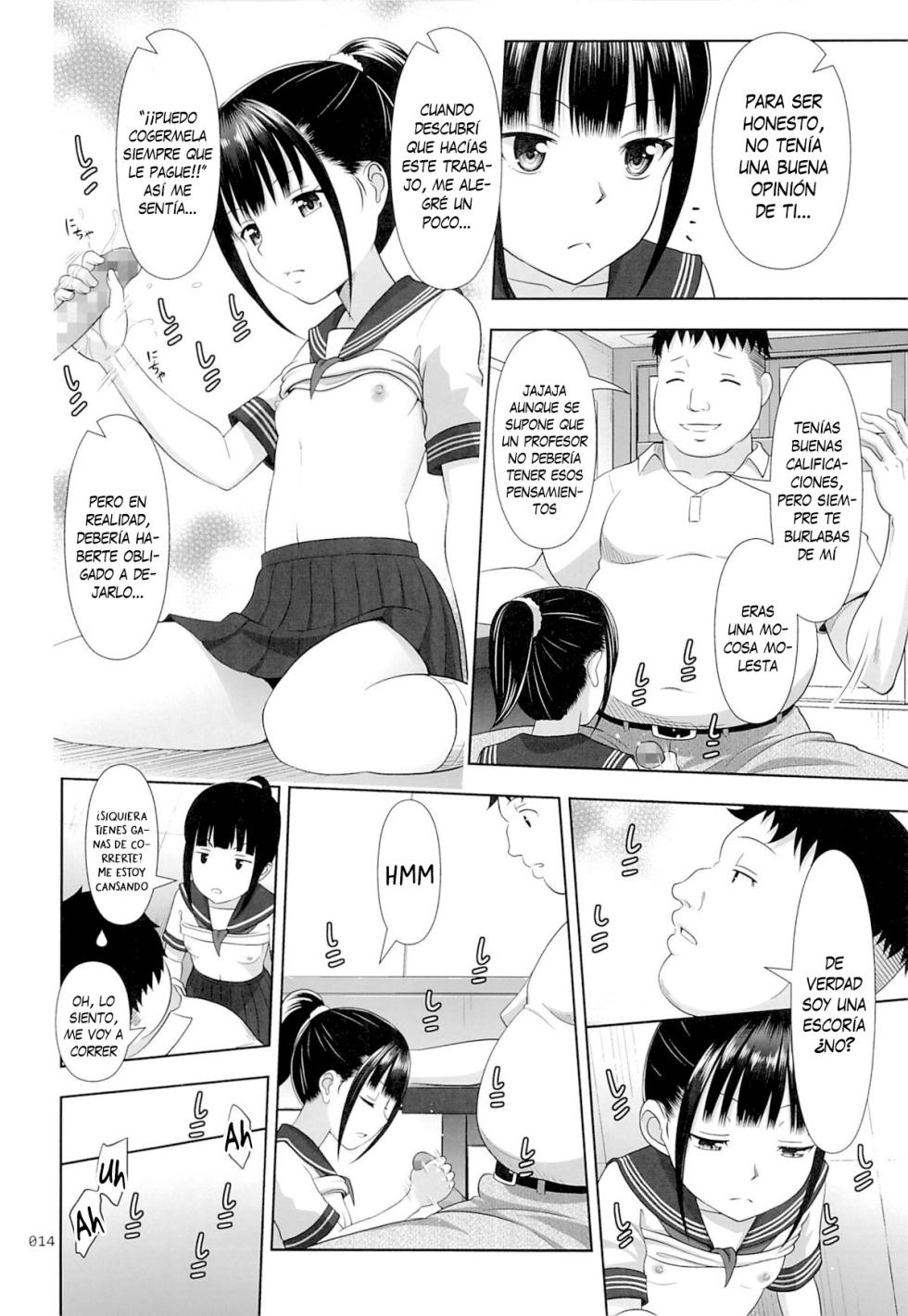 (COMIC1☆9) [antyuumosaku (malcorond)] Delivery na Syoujo no Ehon 2 - Un libro sobre una chica a domicilio 2 [Español] [Traducciones necesarias] - Page 13