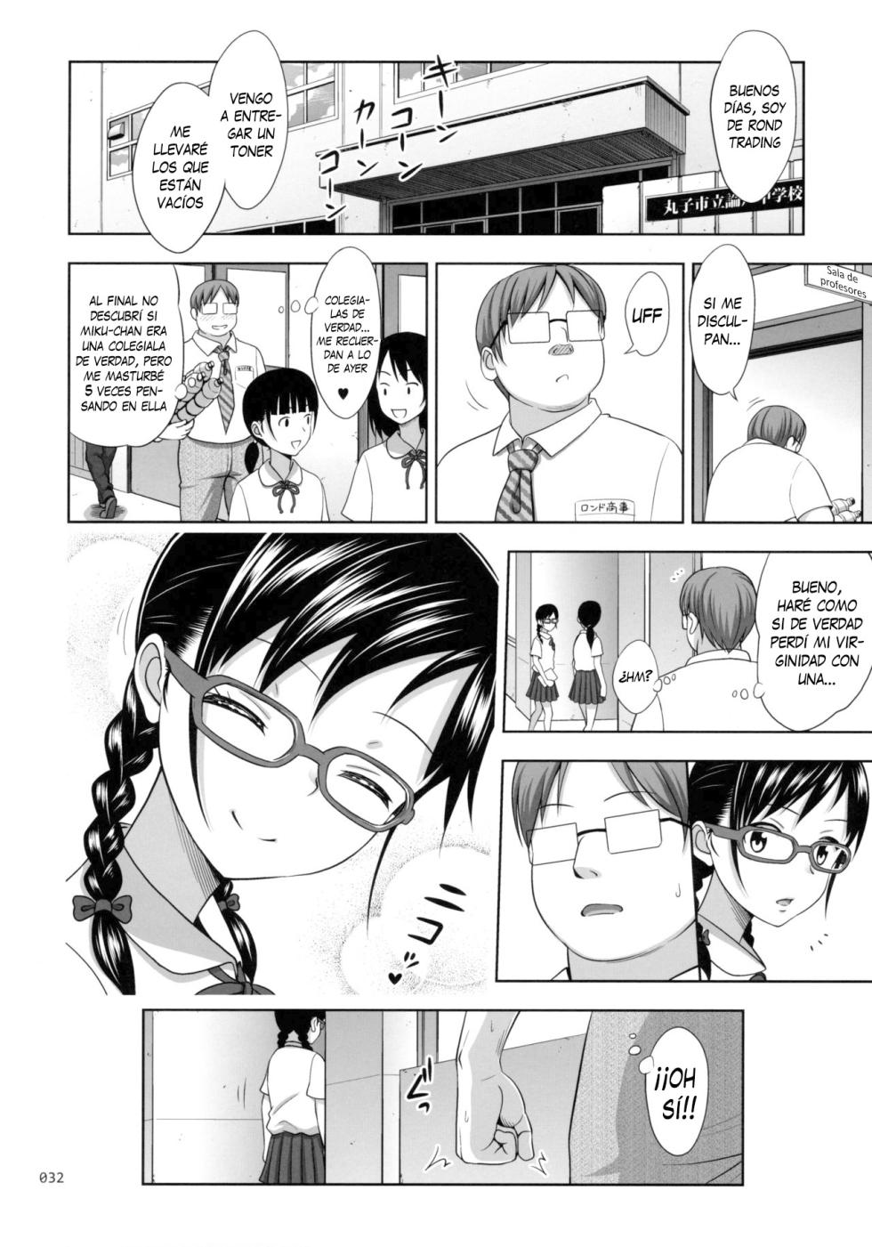 [antyuumosaku (malcorond)] JC na Shoujo no Ehon (Miku-chan) - Un libro sobre una colegiala (Miku-chan) [Español] [Traducciones necesarias] [Digital] - Page 31