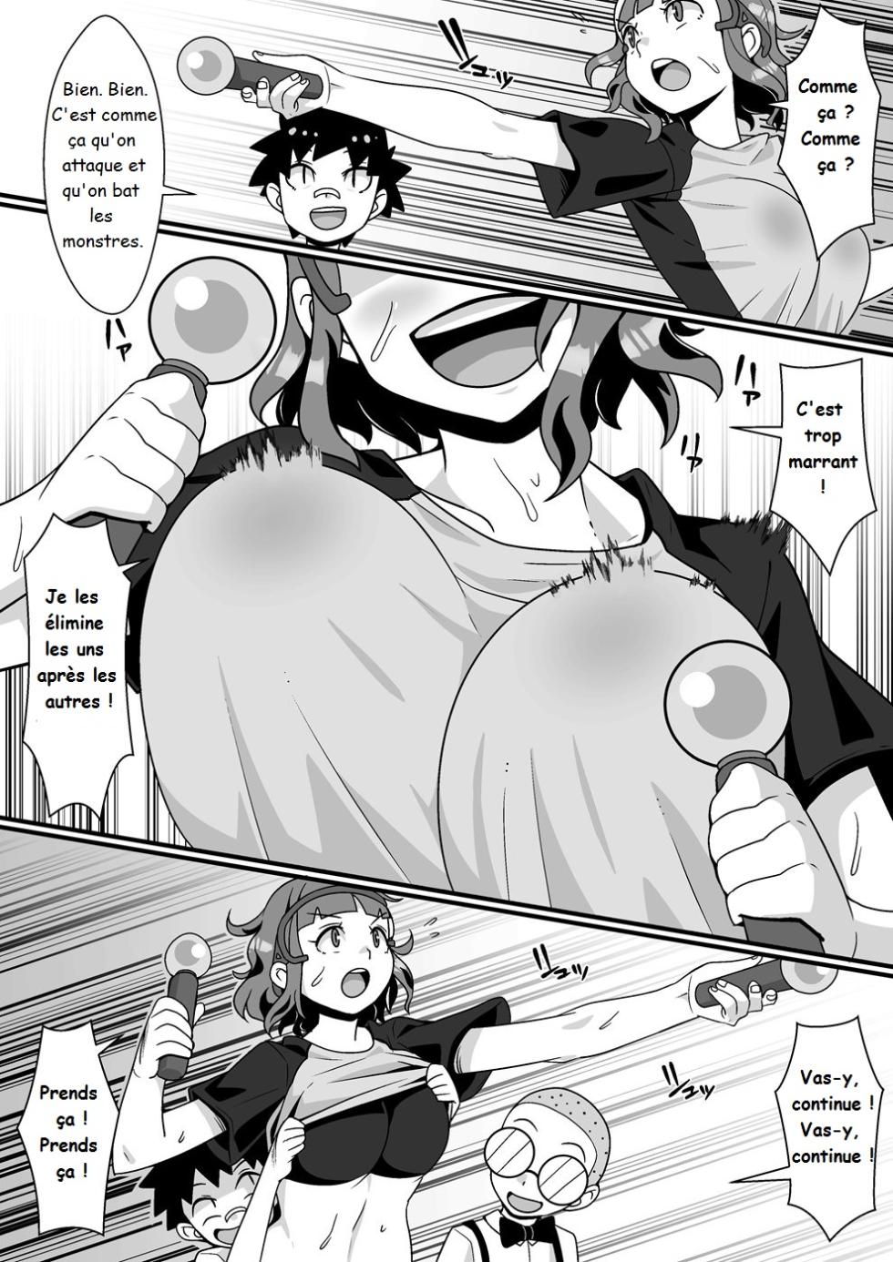 [Toshiue Onee-san Tengoku (Tomato (Kari)] VR Gēmu Akuyō SEX Mission!  [French] - Page 10