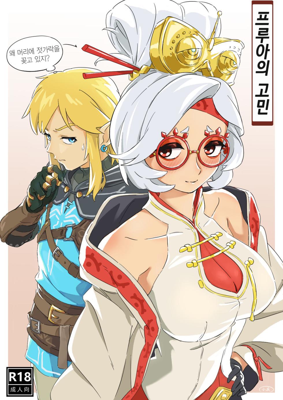 [Xiǎo huī] 普尔亚的烦恼 | 프루아의 고민 (The legend of zelda) [Korean] - Page 1