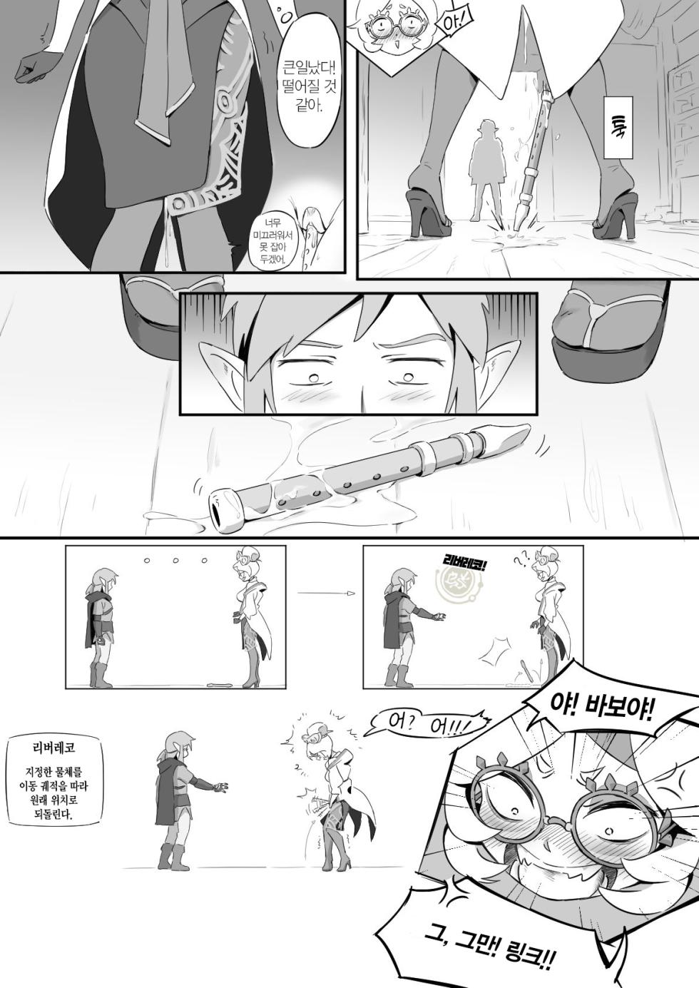 [Xiǎo huī] 普尔亚的烦恼 | 프루아의 고민 (The legend of zelda) [Korean] - Page 6