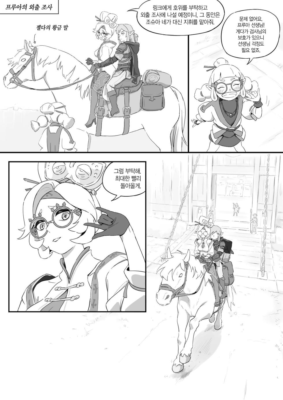 [Xiǎo huī] 普尔亚的烦恼 | 프루아의 고민 (The legend of zelda) [Korean] - Page 19