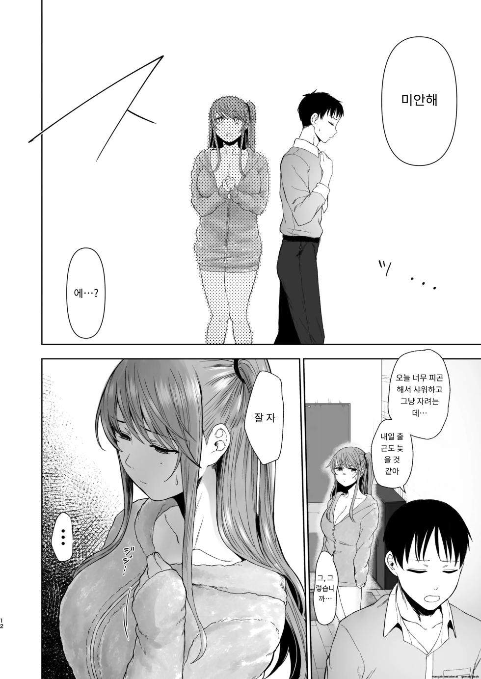 [Omizu Chihiro] Zoku Kimi ni SeFri ga Ita Nante. ~Seisokei Wakazuma, kanraku~ [Korean] - Page 11