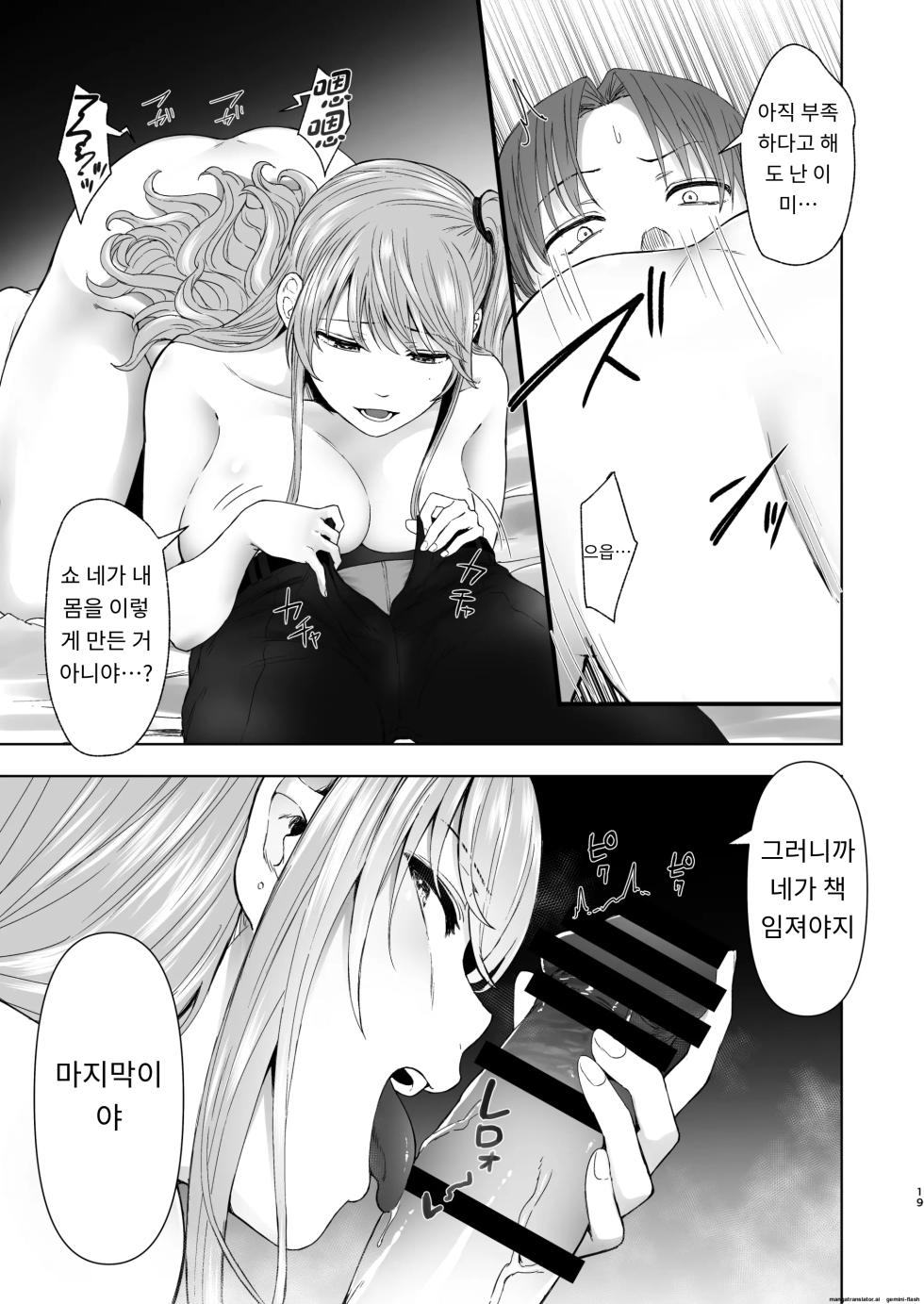 [Omizu Chihiro] Zoku Kimi ni SeFri ga Ita Nante. ~Seisokei Wakazuma, kanraku~ [Korean] - Page 18
