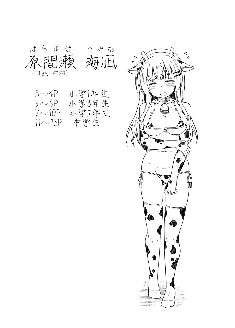 [Nna Timun (yurarin)] Oyako de Shougakusei de Ninshin shite Aka-chan Unjaimashita Mikoukai Eizoushuu [Digital] - Page 2