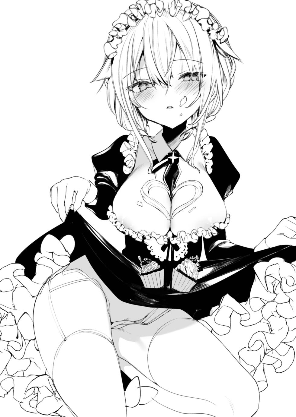 [111 Touban (1-gou)] Downer na Dekachichi Maid-san wa Oshioki Gohoushi o Onedari suru. ~Honshou wa Gehin de Dosukebe Sugiru Sekkyokuteki na Meshitsukai~ - maid of pure greed at knightley manor | 阴郁系的巨乳女仆小姐索求惩罚调教的侍奉服务。~本性是既下流又好色的积极主动的仆人~ [Chinese] [白杨汉化组] [Digital] - Page 7
