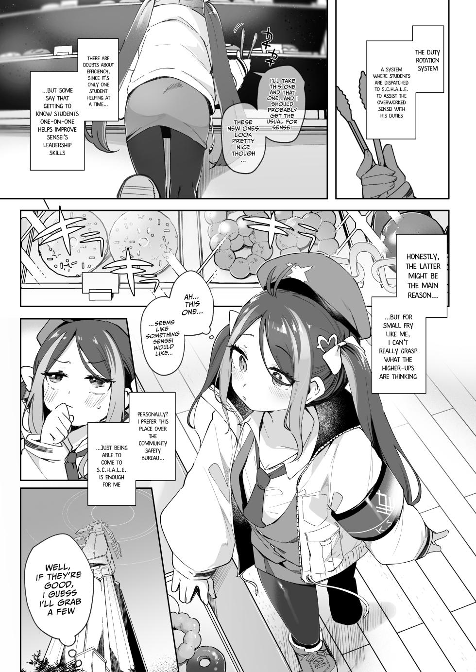 [Utsusumi Onsen (Utsusumi Kio)] Usobuki to Donuts o Motte | Hidden feelings and donuts (Blue Archive) [English] [COHQ] [Digital] - Page 2