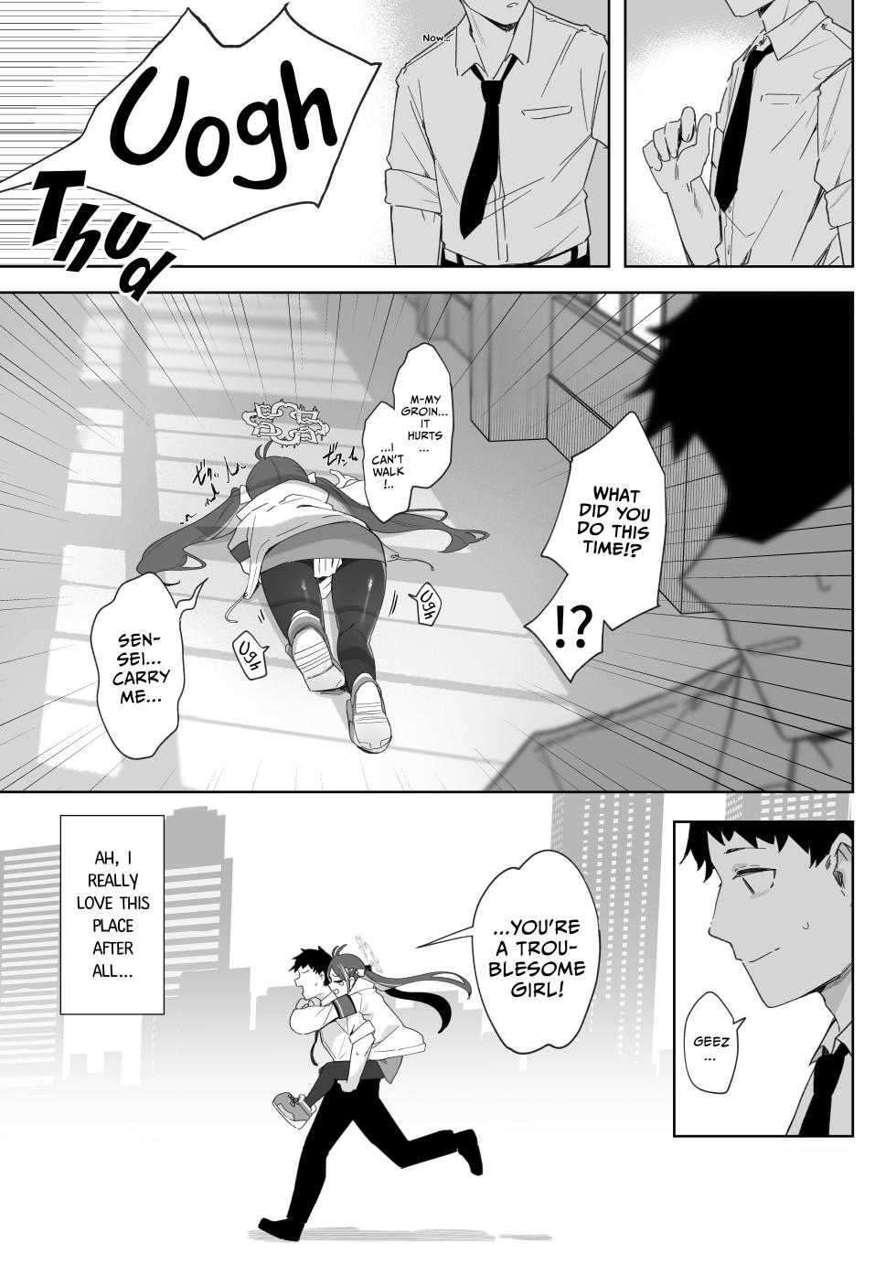 [Utsusumi Onsen (Utsusumi Kio)] Usobuki to Donuts o Motte | Hidden feelings and donuts (Blue Archive) [English] [COHQ] [Digital] - Page 36