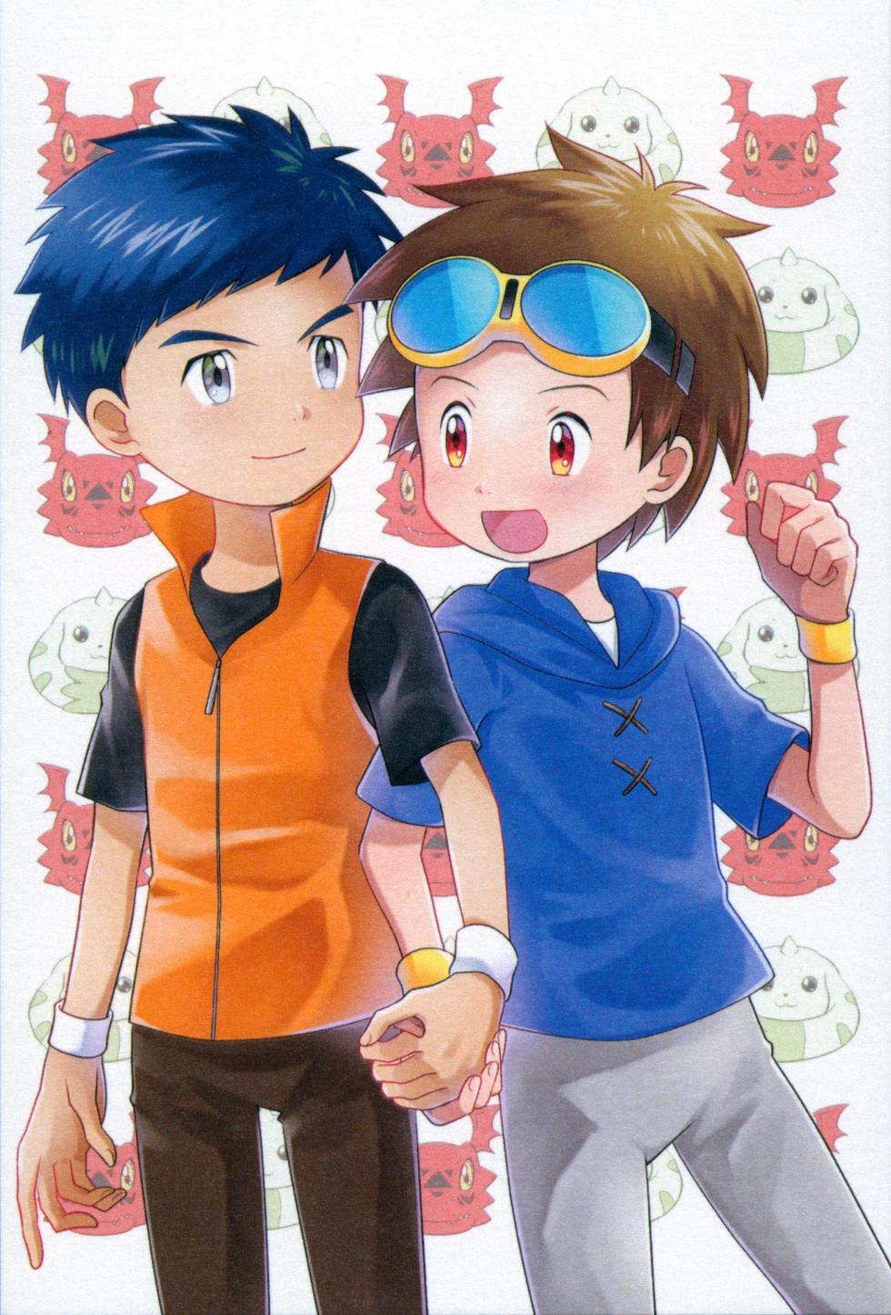 (ShotaFes 17) [Hyouchuuka (Hiwa)] Suki na Tokoro wa Oshiri (Digimon Tamers) [English] {Chin²} - Page 31