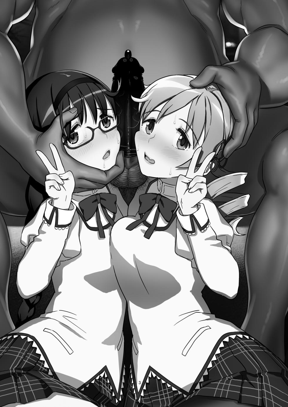 [Gadget Koubou (A-10)] Nikubou Aigan Kedamono Rape (Puella Magi Madoka Magica) [Chinese] [不咕鸟汉化组] [Digital] - Page 3