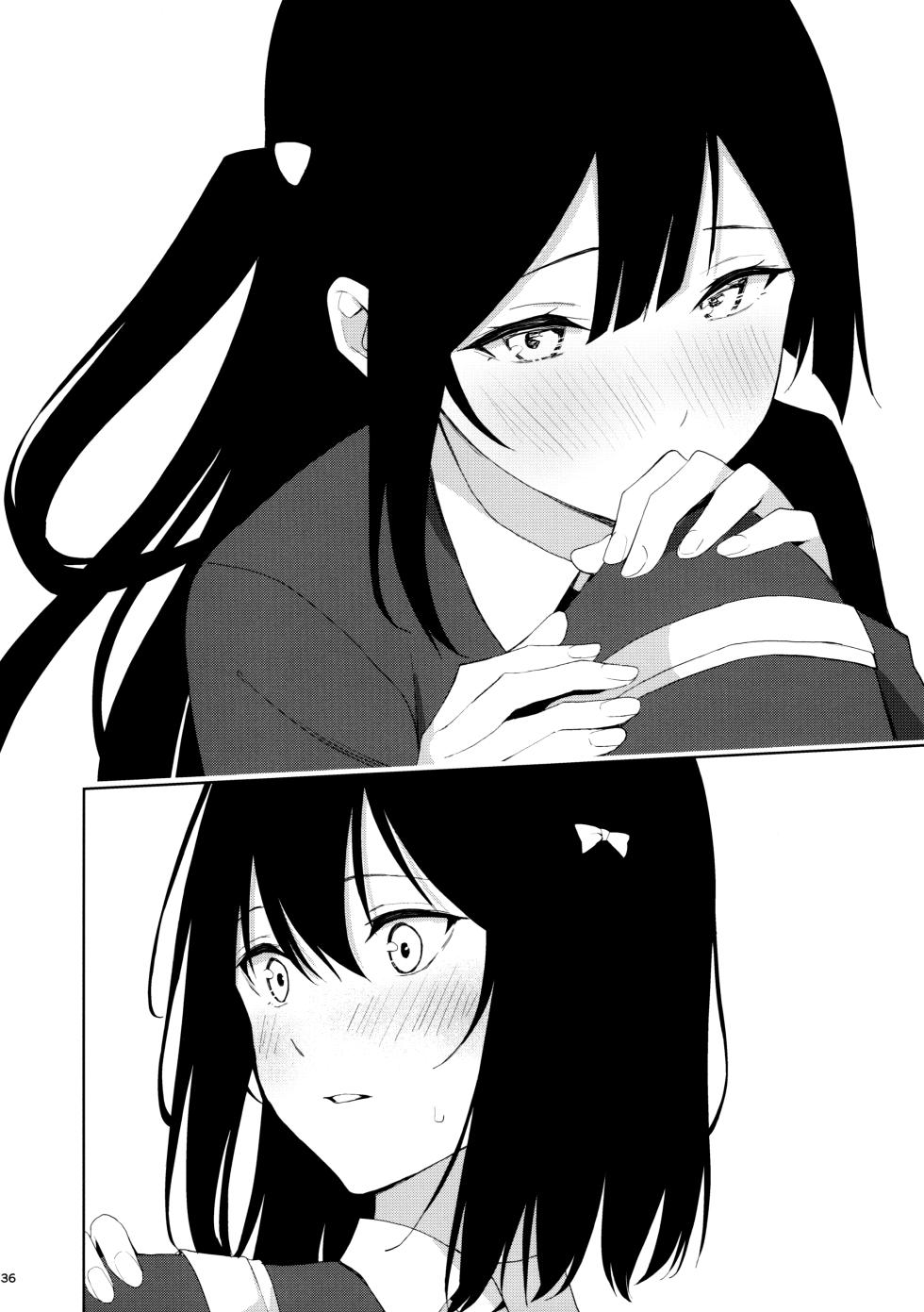 (C105) [Tatakai no Kiseki (Senyuu)] Amaete Iitte Iimashita yo ne? (Love Live! Nijigasaki High School Idol Club) - Page 35