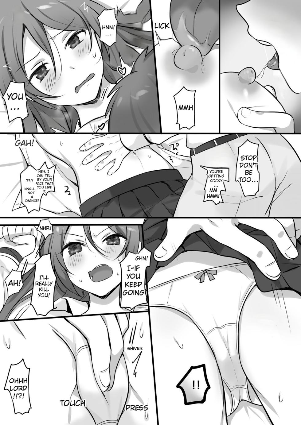 [Fafafalabel (Hiiragi Popura)] I Tried Giving a Sensual Massage to My Older Sister, Who’s Ranked #2 Nationwide in Karate - Ready to Be Killed for It. [English] - Page 11