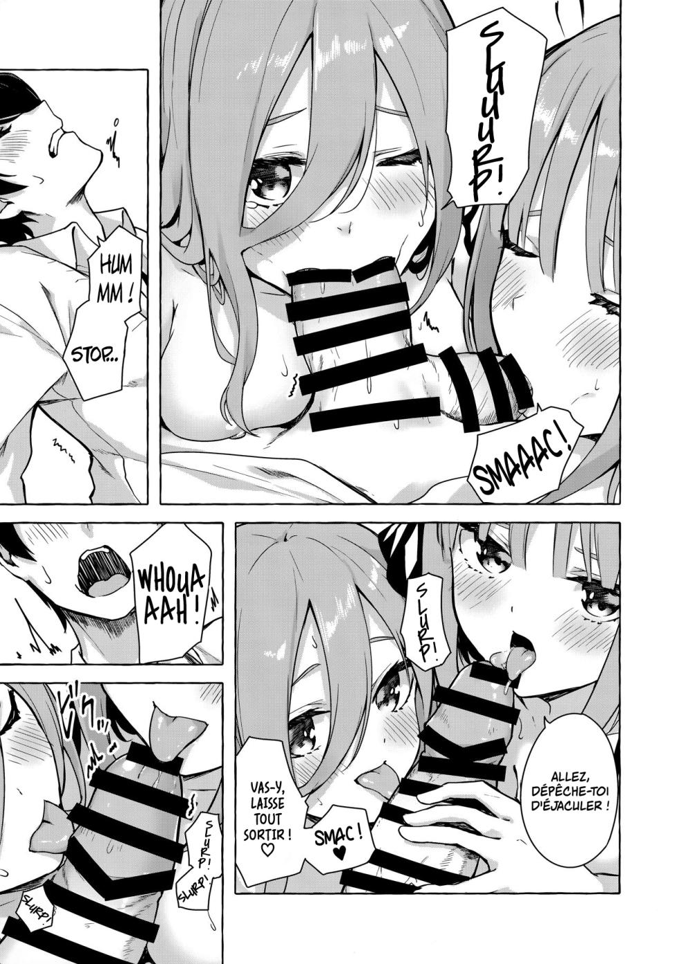 (C99) [Sawaraya Shoten (Sahara Gensei)] Nitoubun de Ii yo ne (Gotoubun no Hanayome) [French] - Page 14