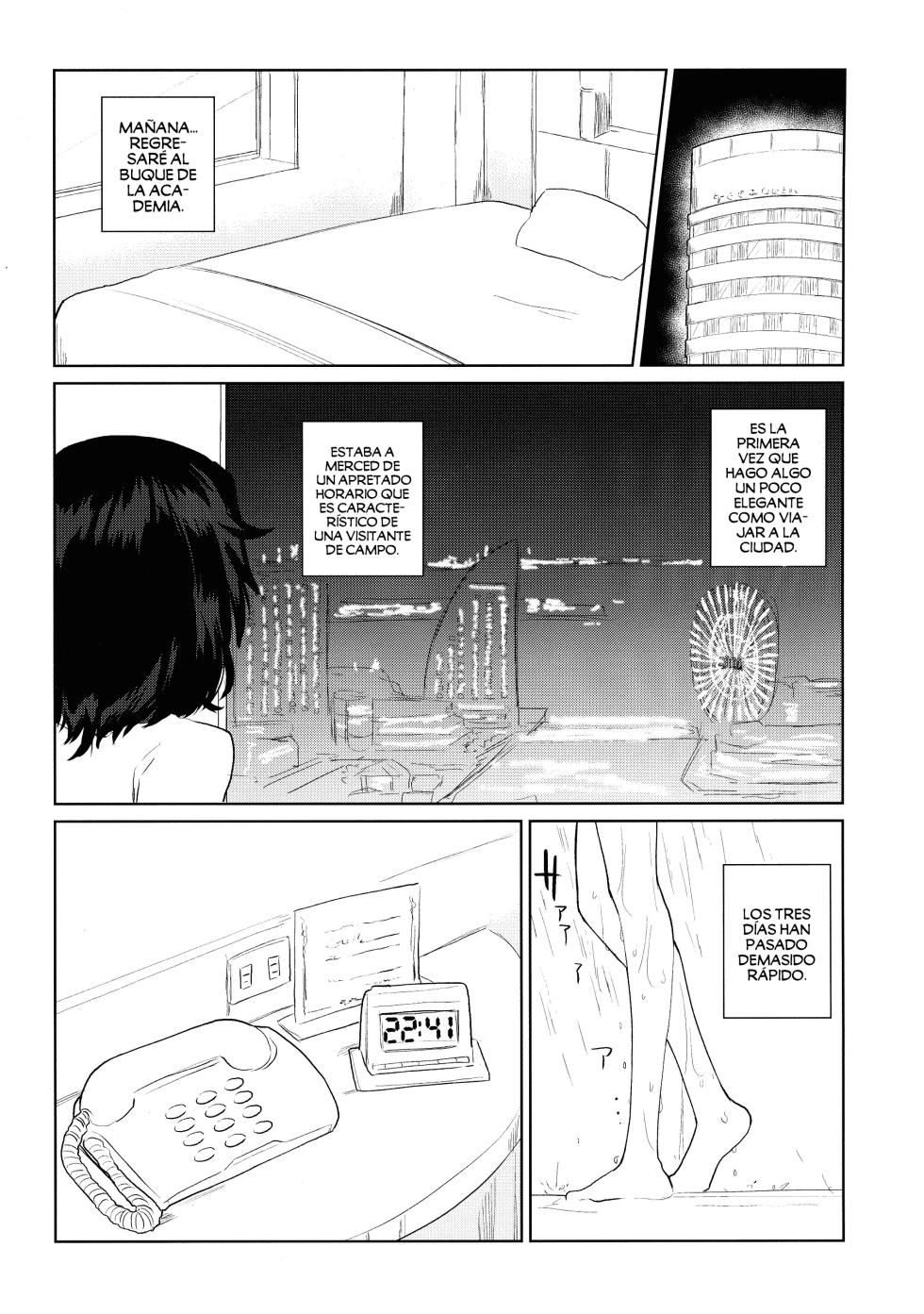 (Otome no Tashinami) [Shadan Katsudoh (Kyuusuikei)] Mikkame no Utakata | La Efimeridad Del Tercer Día (Girls und Panzer) [Spanish] [Mister Nugget] - Page 3